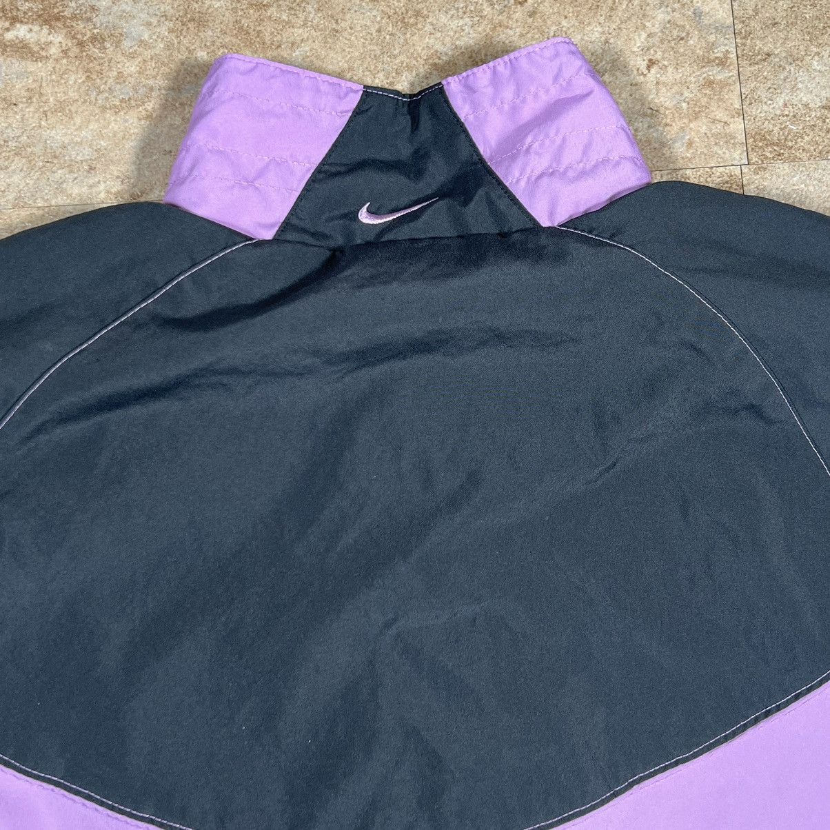 Nike × Vintage Vintage 90s Womens Nike Windbreaker Track Jacket Size XL / US 12-14 / IT 48-50 - 4 Thumbnail