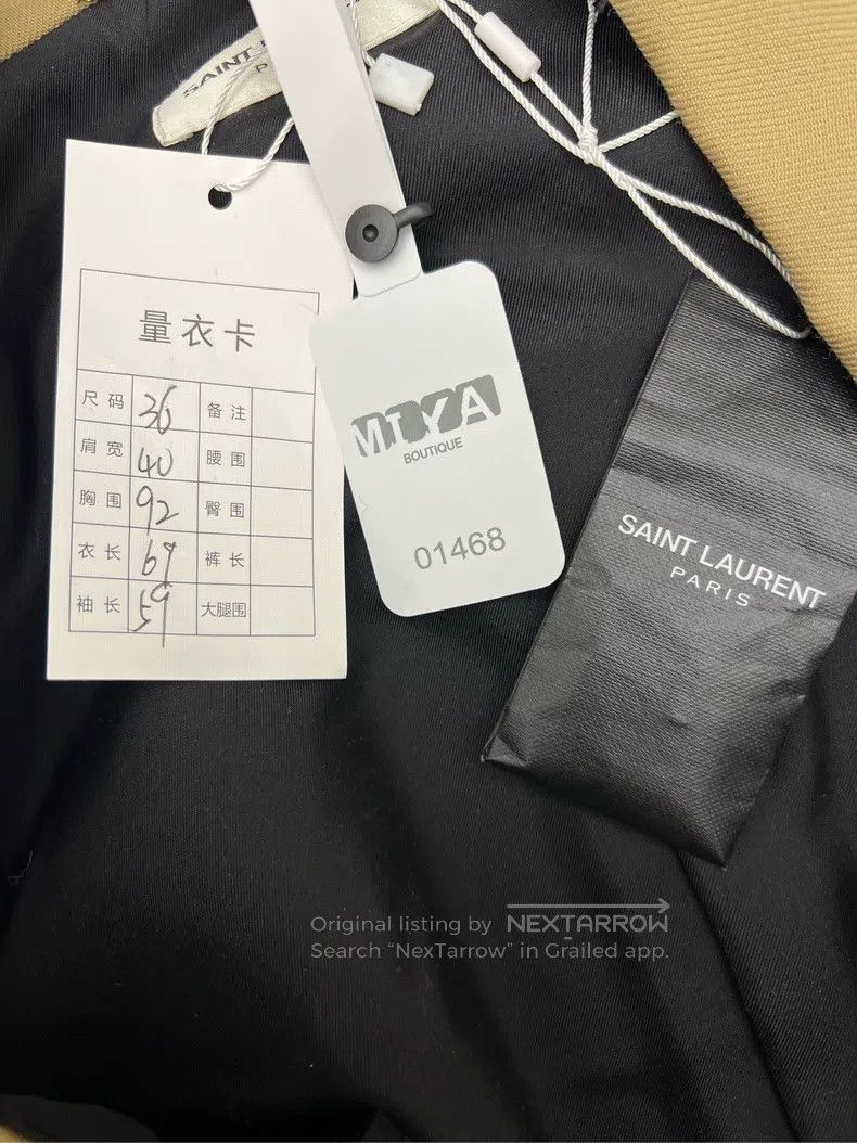 Saint Laurent Paris Saint Laurent Paris Coat i Size XS / US 0-2 / IT 36-38 - 4 Thumbnail