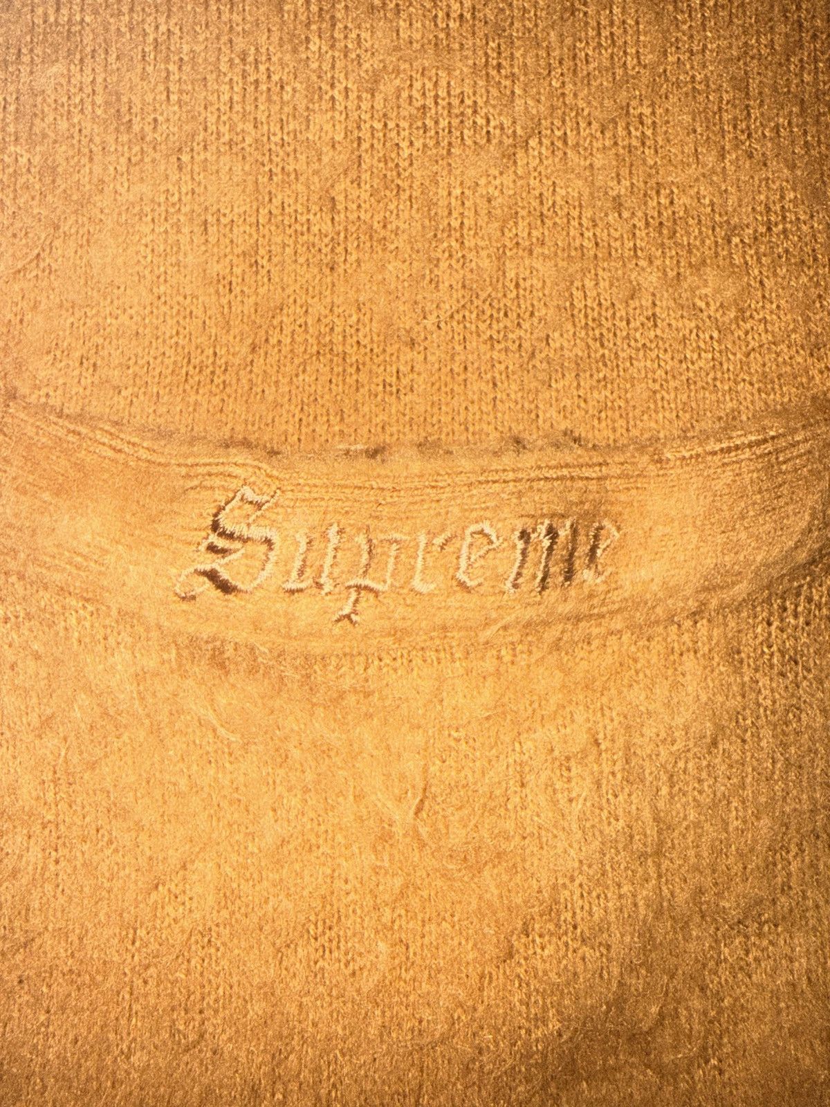 Supreme Supreme Brushed Checkerboard Cardigan Size US XL / EU 56 / 4 - 4 Thumbnail