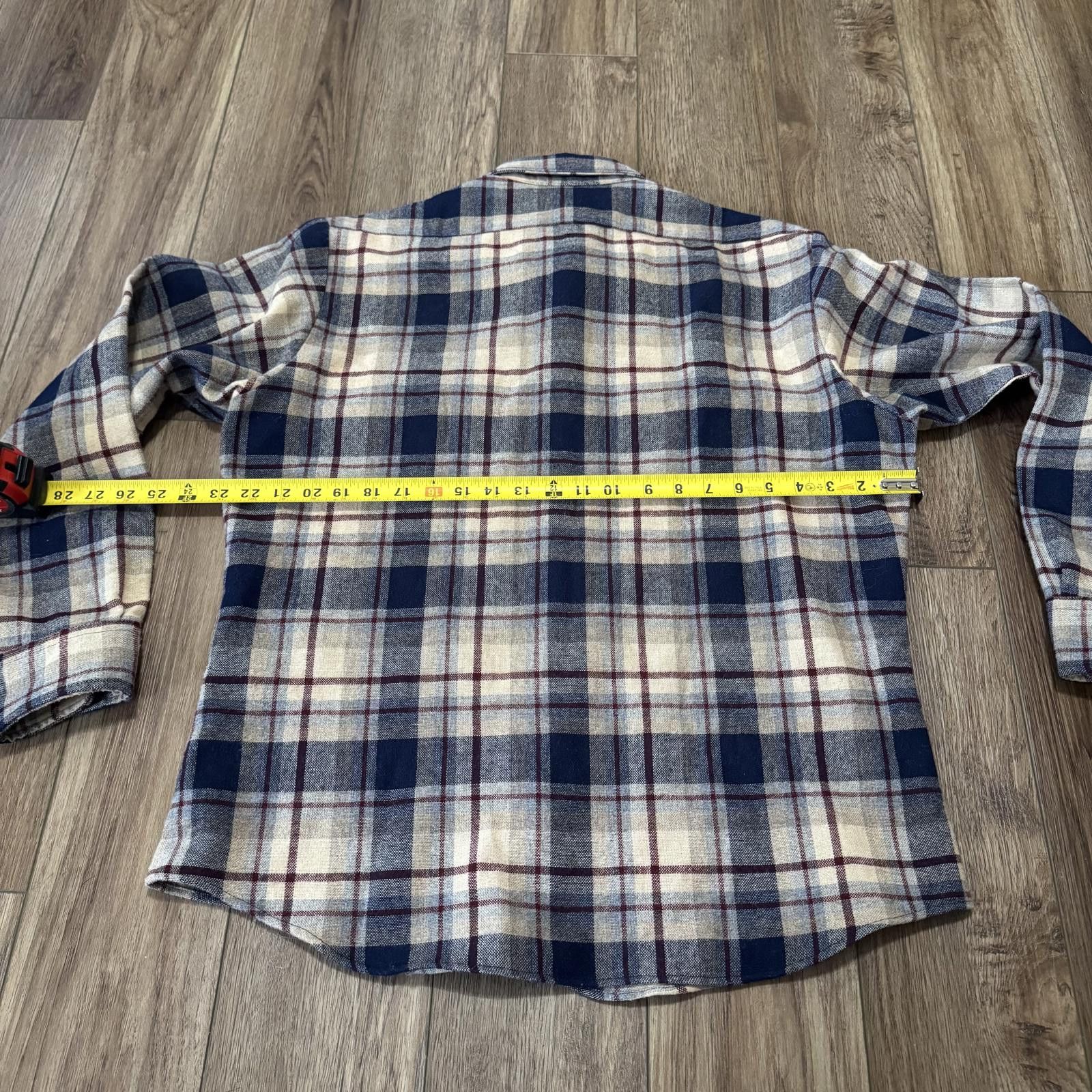 Wrangler Vintage 80s Wrangler Flannel Western Cowboy Size US L / EU 52-54 / 3 - 6 Thumbnail