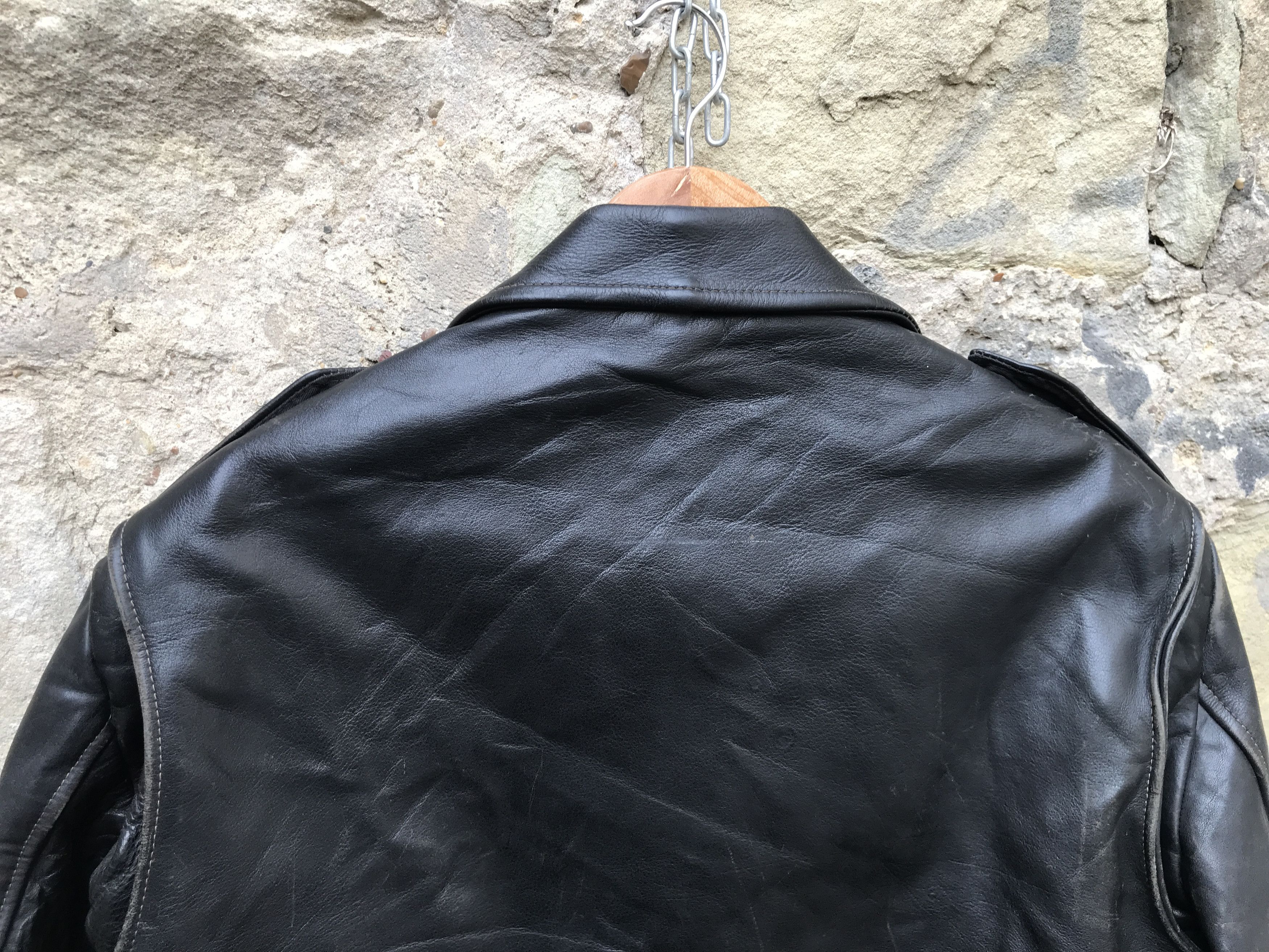 Buco Rare Vintage 60s Brimaco D Pocket Biker Leather Jacket Size US L / EU 52-54 / 3 - 12 Thumbnail