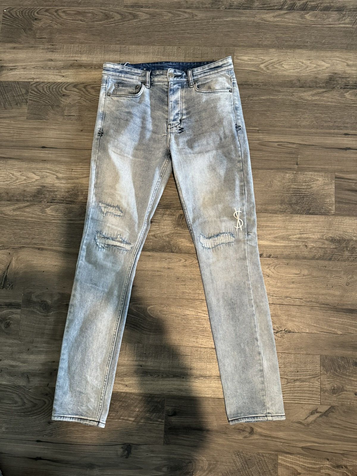 Ksubi Ksubi Blue Chitch Philly Dollar Jeans Size US 31 - 2 Thumbnail