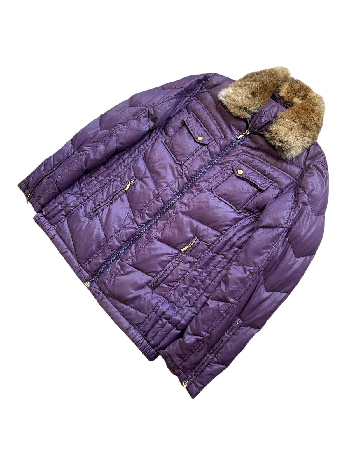 5351 POUR LES HOMMES 2000's Abahouse puffer down rider jacket Size US M / EU 48-50 / 2 - 5 Thumbnail