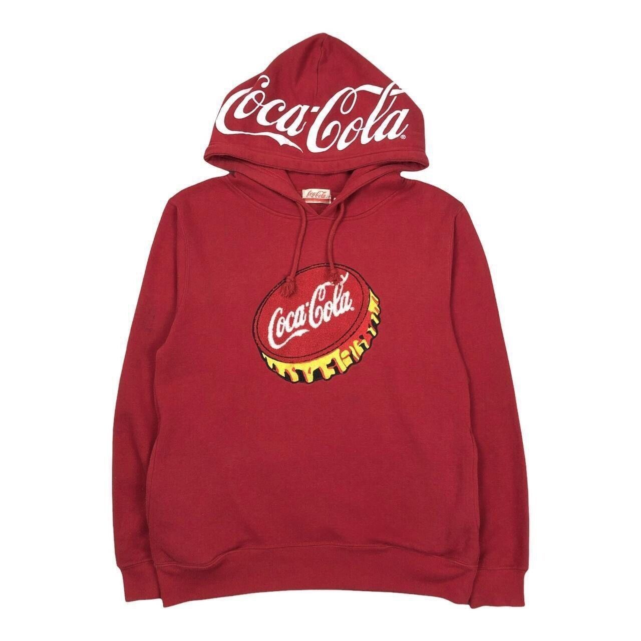 Coca Cola Coca Cola Bottle Cap Hoodie Sweatshirt Hooded Jumper S Size US S / EU 44-46 / 1 - 1 Thumbnail