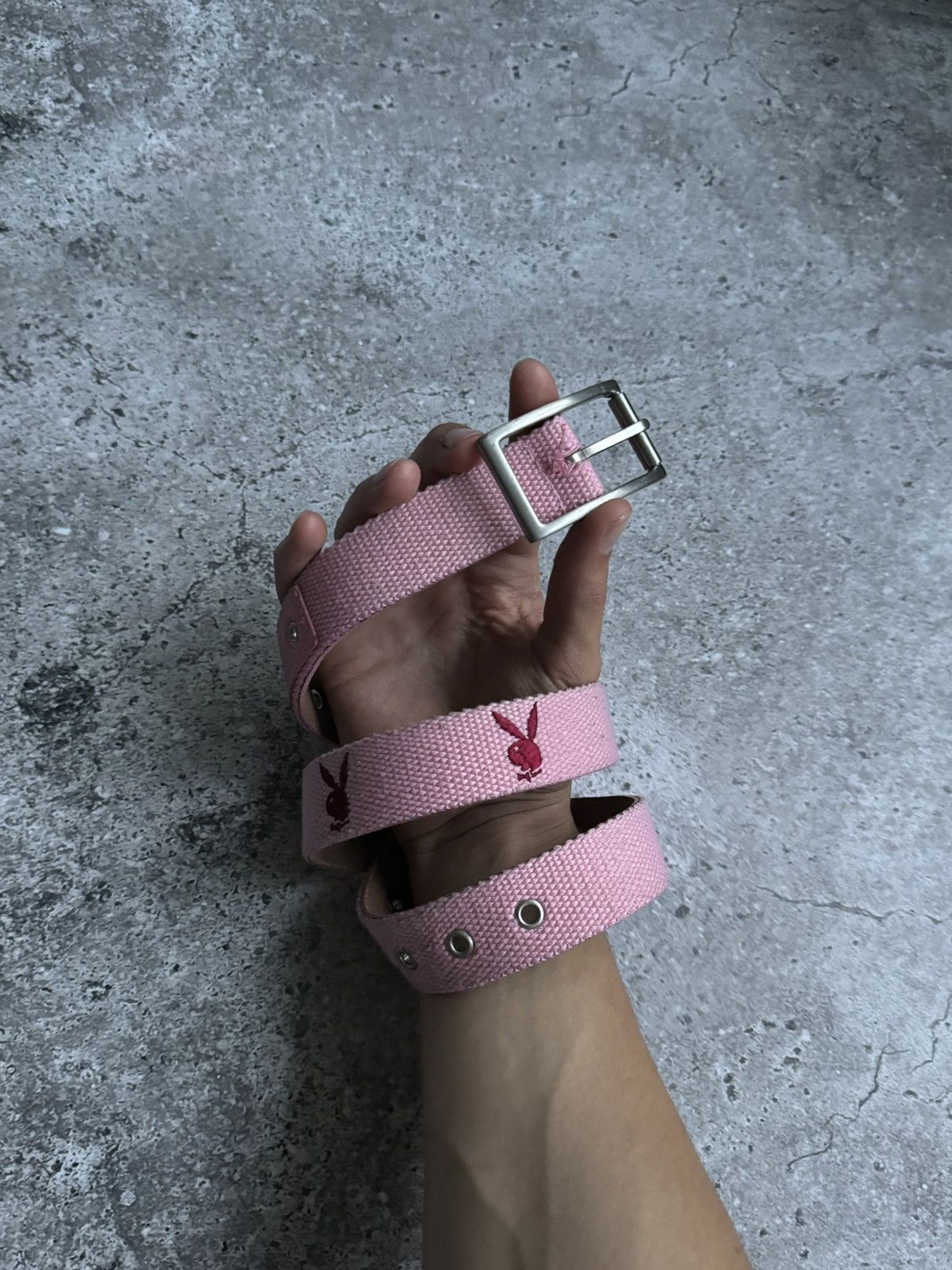 Playboy × Vintage Vintage PlayBoy leather pink Y2K belt Size ONE SIZE - 9 Thumbnail