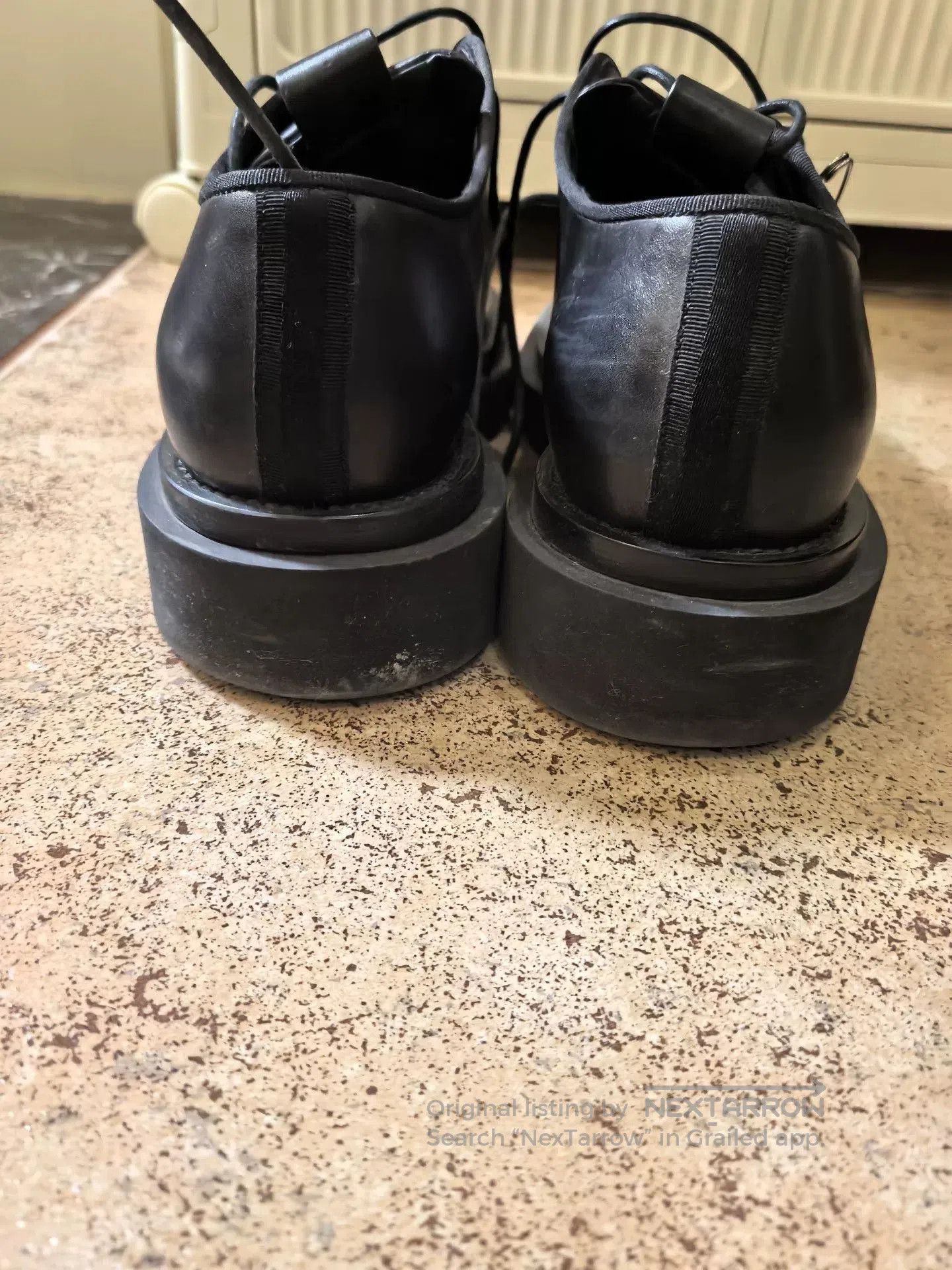 Givenchy Givenchy Black Lambskin Thick. Size US 6 / EU 39 - 3 Thumbnail