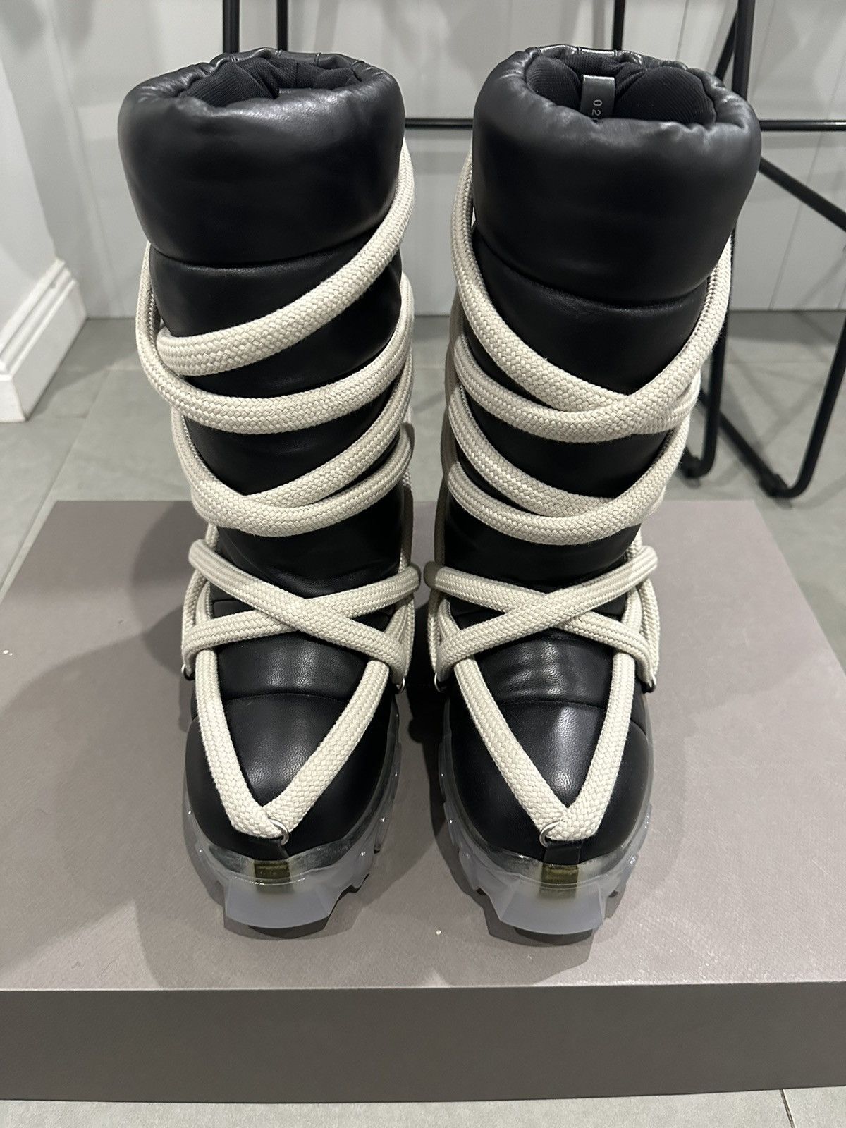 Rick Owens Rick Owens Lunar Tractor Boots Size US 8 / EU 41 - 2 Thumbnail