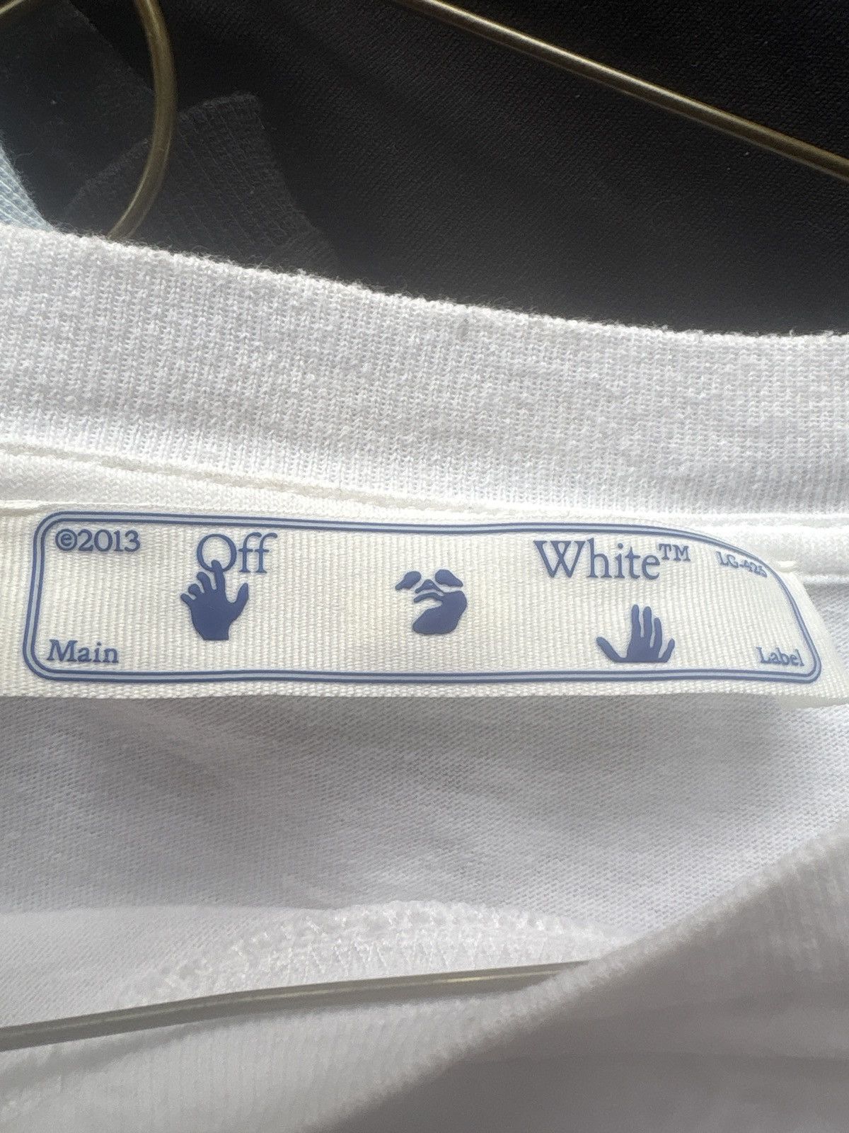 Off-White Off White Black Marker Tee Size US XXL / EU 58 / 5 - 4 Thumbnail