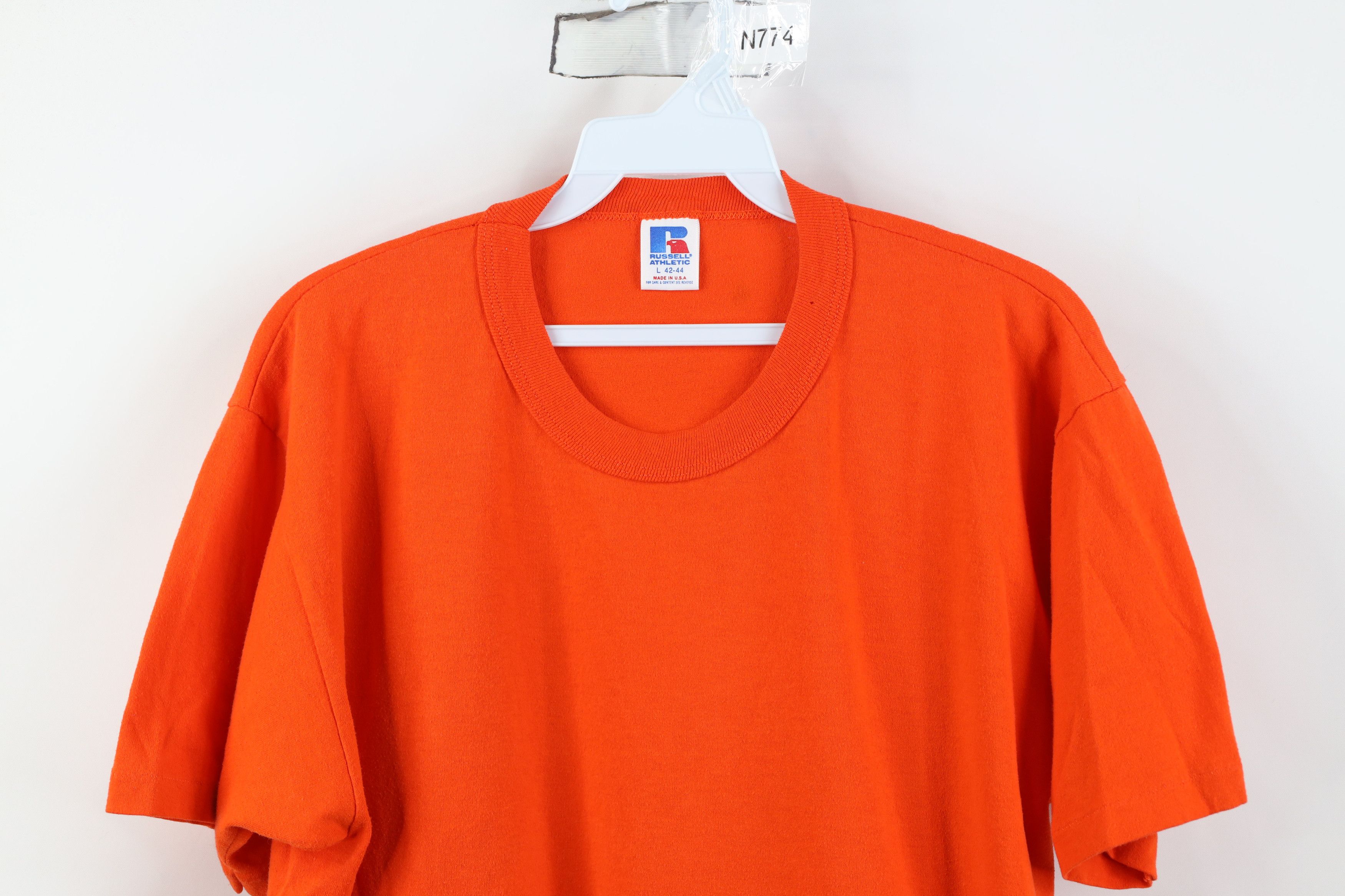 Russell Athletic Vintage 80s 90s Russell Athletic Short Sleeve T-Shirt USA Size US L / EU 52-54 / 3 - 2 Thumbnail