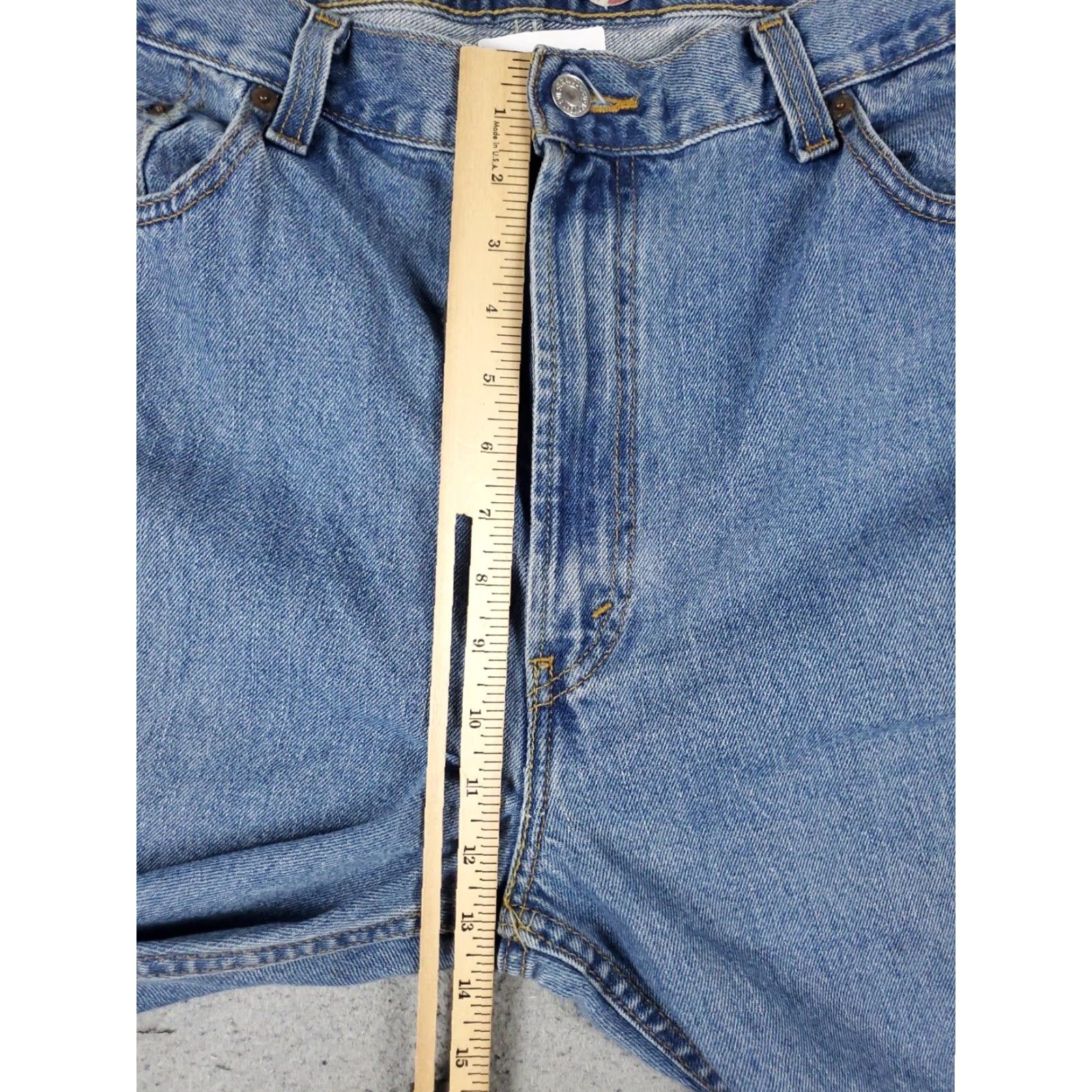 Levi's Levis Mens Straight Leg Jeans Blue 40x32 Extra Large XL Casual Size US 40 / EU 56 - 3 Thumbnail