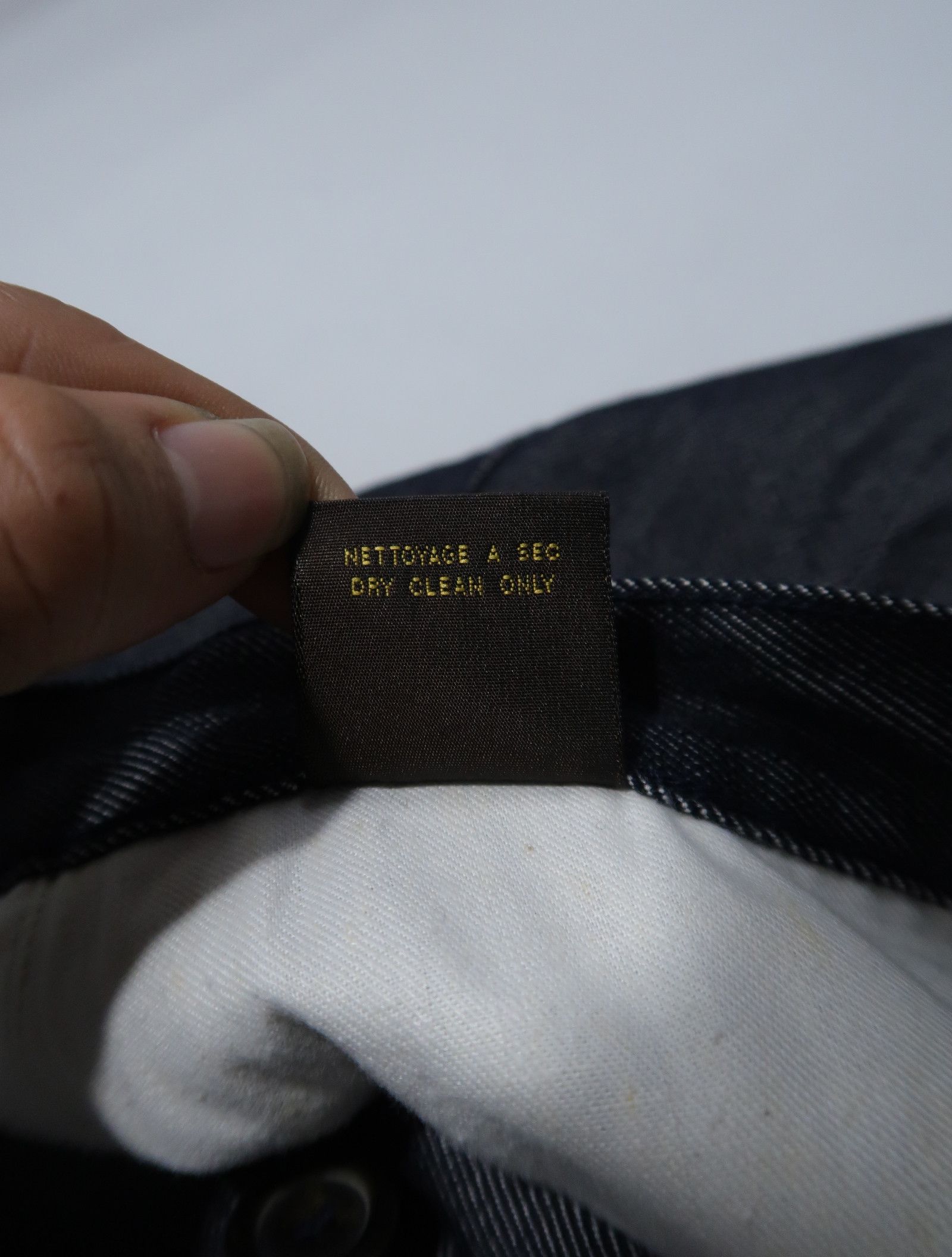 Louis Vuitton F/W 05 Selvedge Monogram Wool Denim - Marc Jacobs Era Size US 32 / EU 48 - 9 Thumbnail