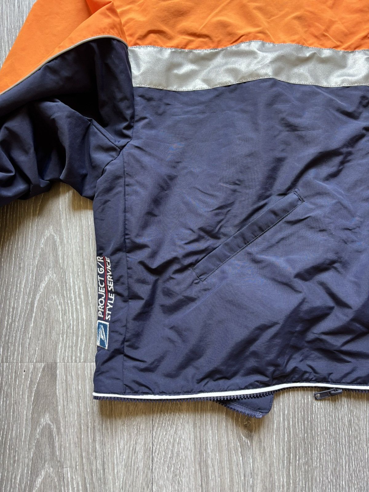 PROJECT G/R Project G/R Orange Upside Down Track Jacket Size US M / EU 48-50 / 2 - 7 Thumbnail