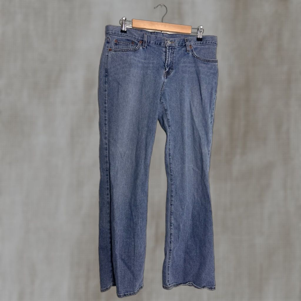 Lucky Brand Lucky Brand Jeans Women 14 Medium Wash Mid Rise Flare 34X32 Blue Size 36" / US 14 / IT 50 - 1 Thumbnail
