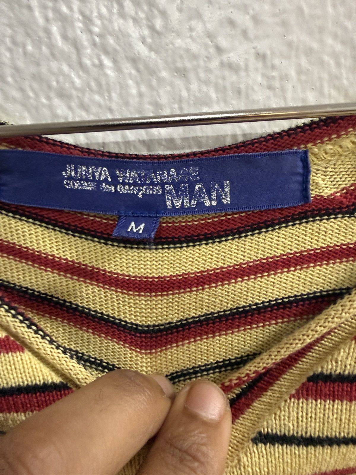Junya Watanabe Striped Junya Raglan Tee Size US M / EU 48-50 / 2 - 3 Thumbnail