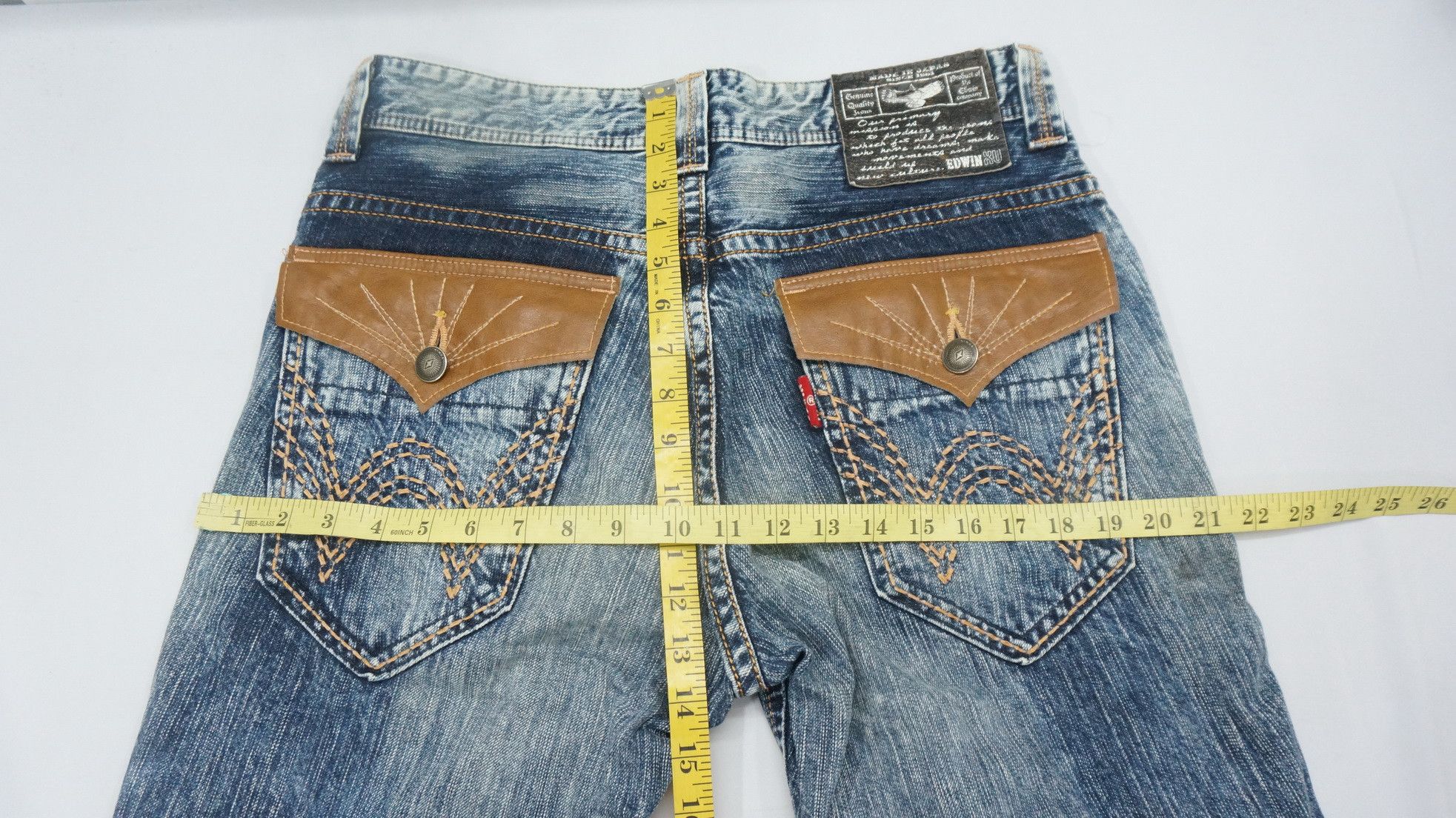 Edwin 🔥 Edwin Exclusive Vintage XVS EXV1878 Flared Bootcut Jeans Size US 34 / EU 50 - 13 Thumbnail
