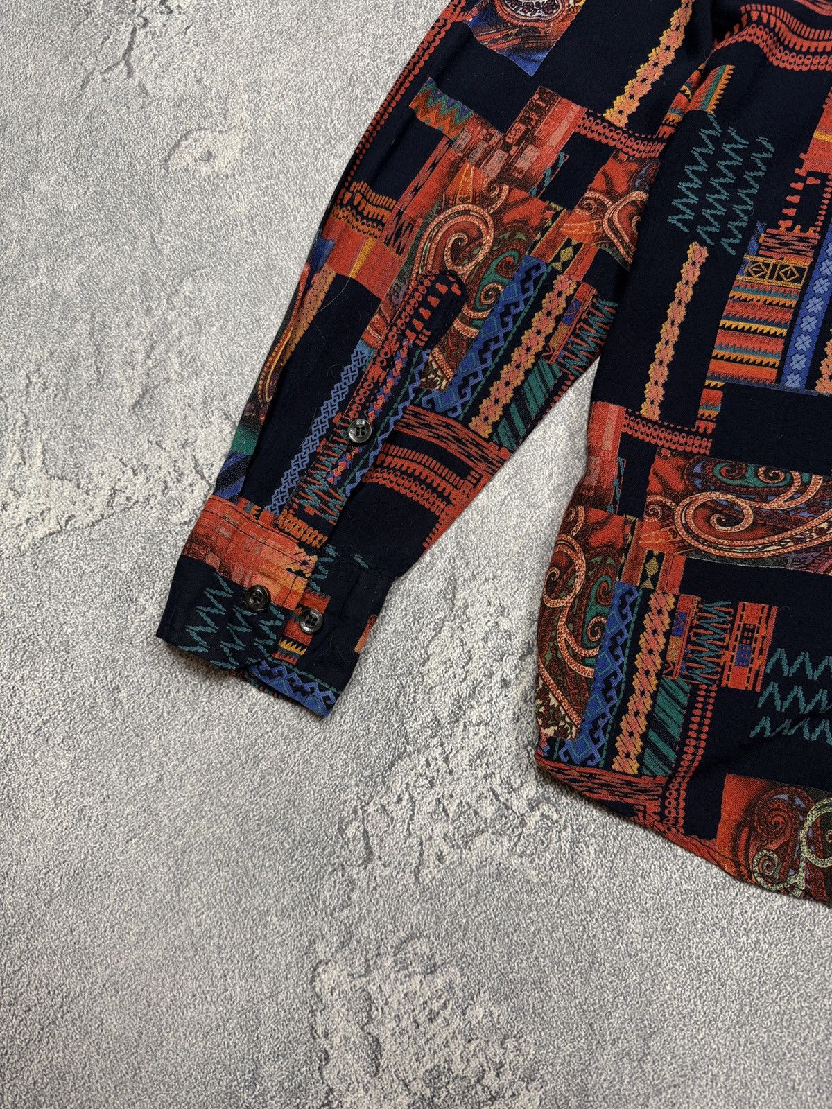 Dolce & Gabbana Dolce & Gabbana Royal Print Multicolor Shirt Size US M / EU 48-50 / 2 - 12 Thumbnail