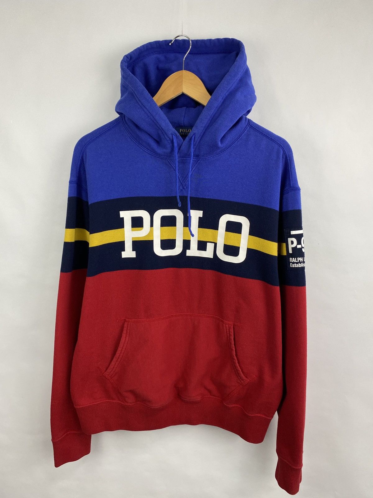 Polo Ralph Lauren 🇺🇸 Vintage Ralph Lauren P-93 Established 67 Hoodie Rare Y2K Size US M / EU 48-50 / 2 - 3 Thumbnail