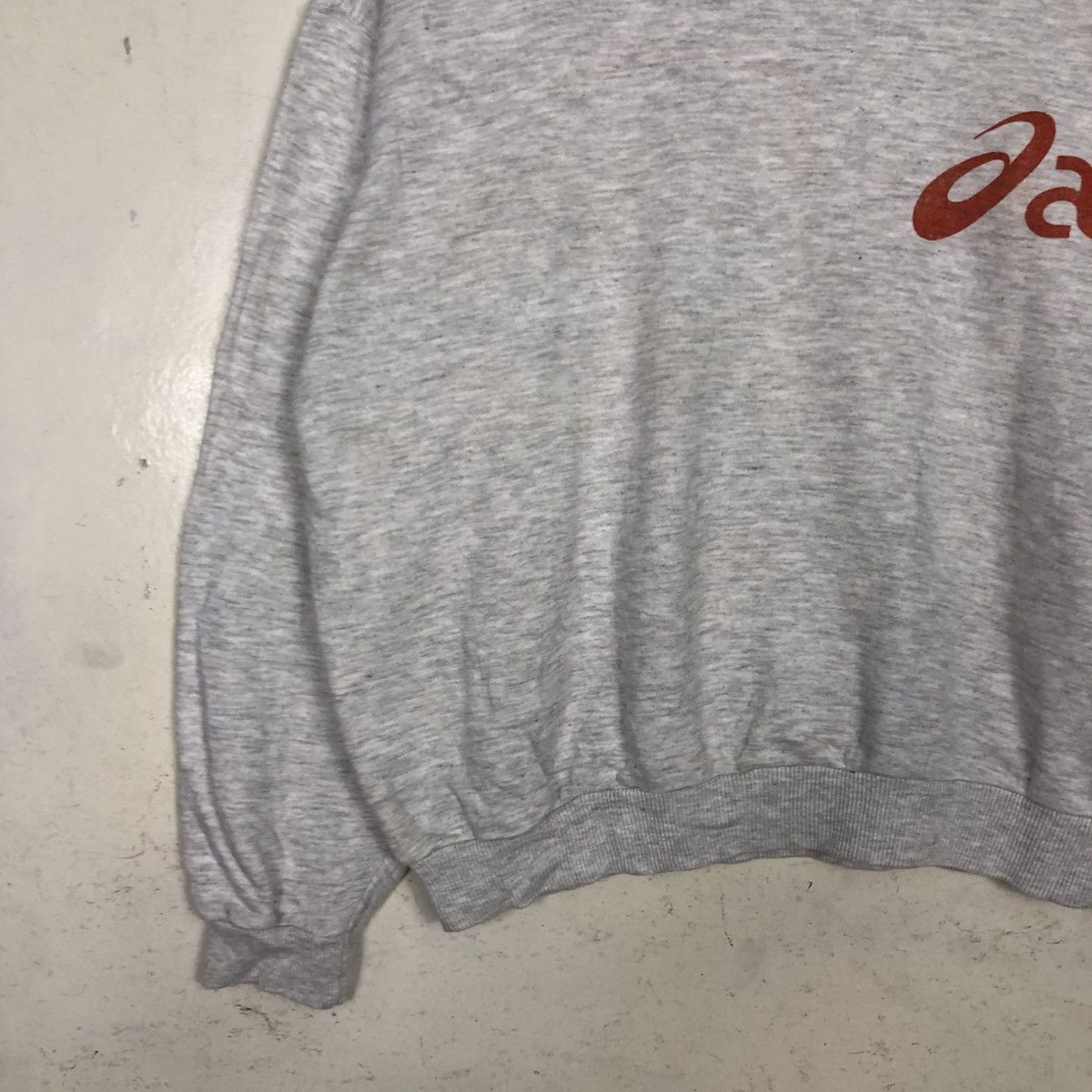 Asics 📌Vintage Sweatshirt Crewneck Asics Big Log Size US M / EU 48-50 / 2 - 6 Thumbnail