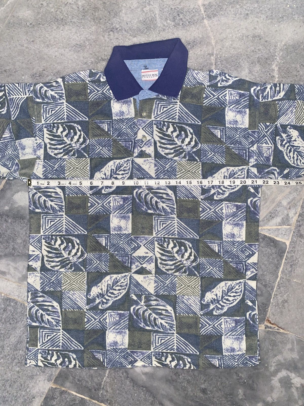 Bugle Boy 90s Vintage Bugle Boy Polo Size US M / EU 48-50 / 2 - 2 Thumbnail