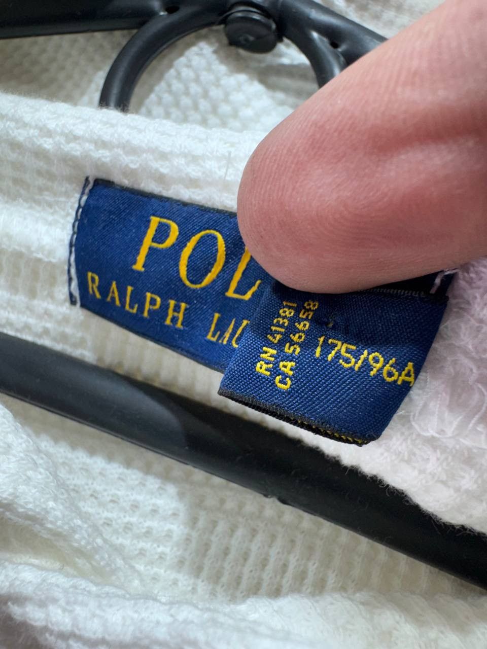 Polo Ralph Lauren Polo Ralph Lauren Waffle Knit Cotton Men’s Hoodie Size M Size US M / EU 48-50 / 2 - 11 Thumbnail