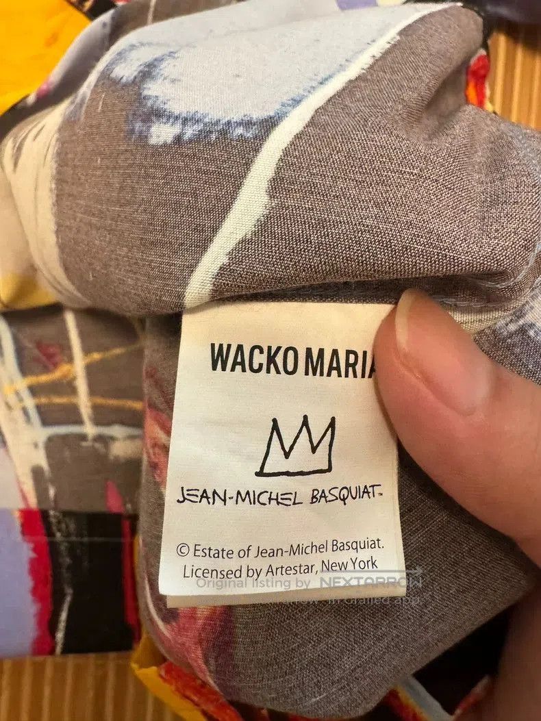 Wacko Maria WACKO MARIA x BASQUIAT Graffiti Shirt Size US S / EU 44-46 / 1 - 4 Thumbnail