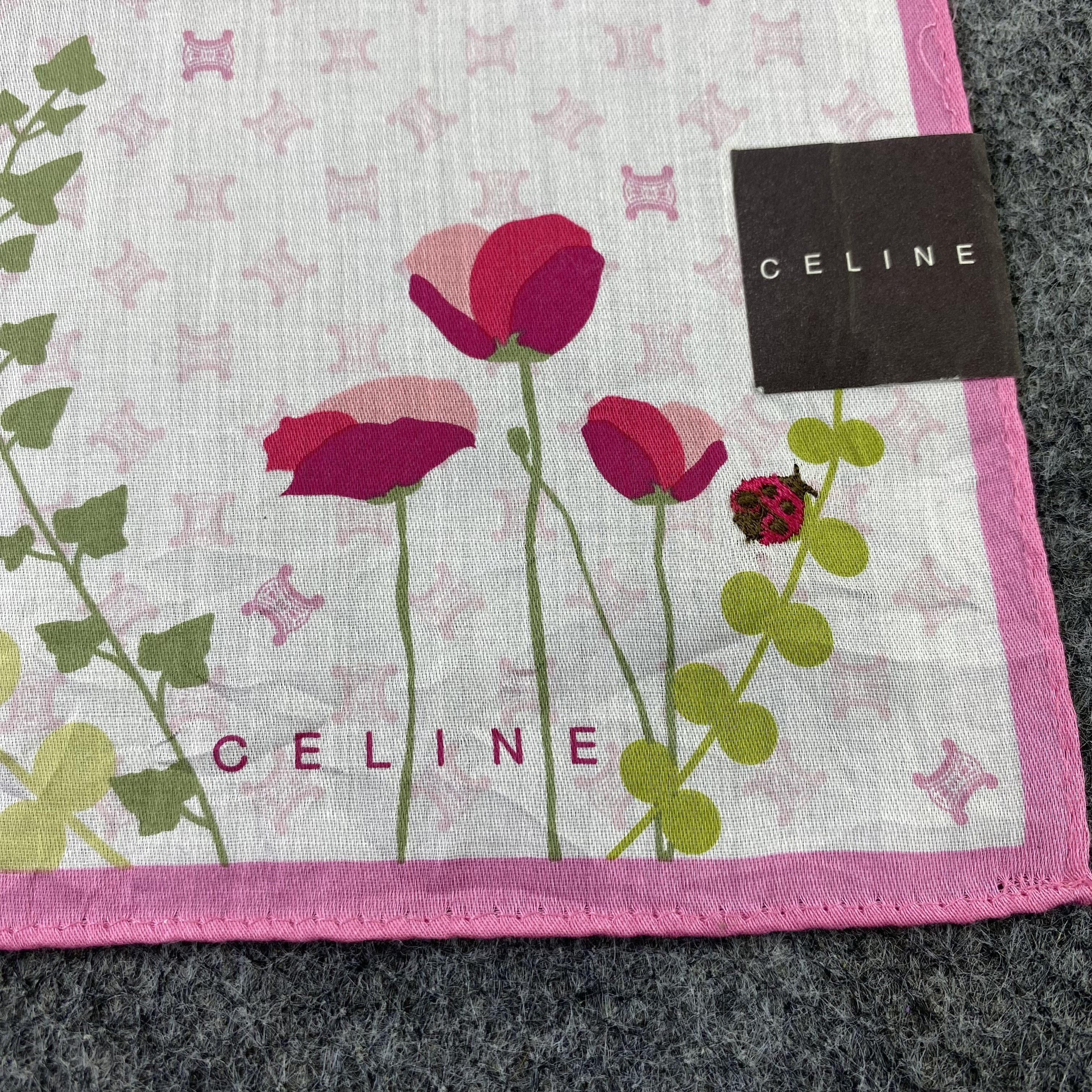 Celine Celine Handkerchief / Bandana / Neckerchief-B2282 Size ONE SIZE - 7 Thumbnail