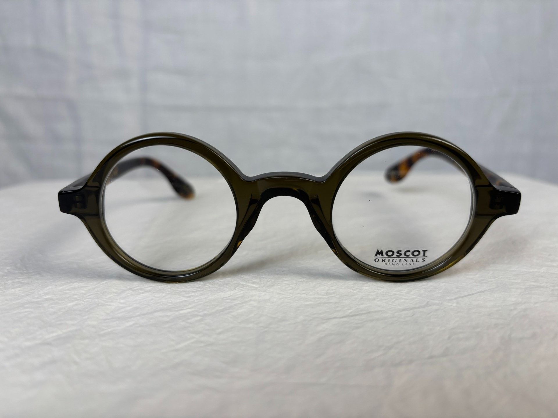 Moscot Zolman Round Eyeglass Frames in Brown, Men's — image 3 of 6
