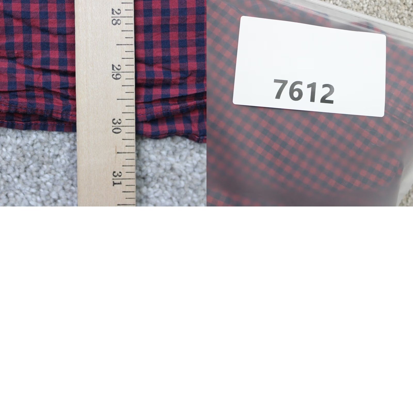 J.Crew J.CREW Shirt Men 2XL XXL Blue/Red Plaid Slim Fit Button-Up Long Sleeve Cotton Washed Flex - Womens/Mens Size US XXL / EU 58 / 5 - 9 Thumbnail