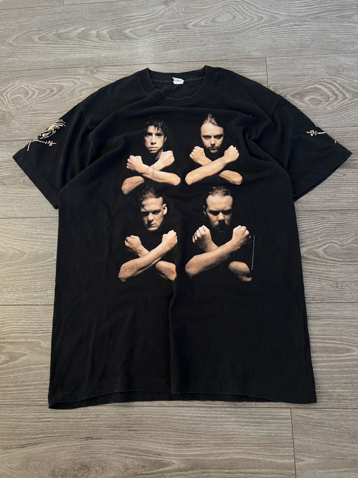 Band Tees ‼️1992 VINTAGE METALLICA Birth School Archival Band T-Shirt‼️ Size US L / EU 52-54 / 3 - 2 Thumbnail
