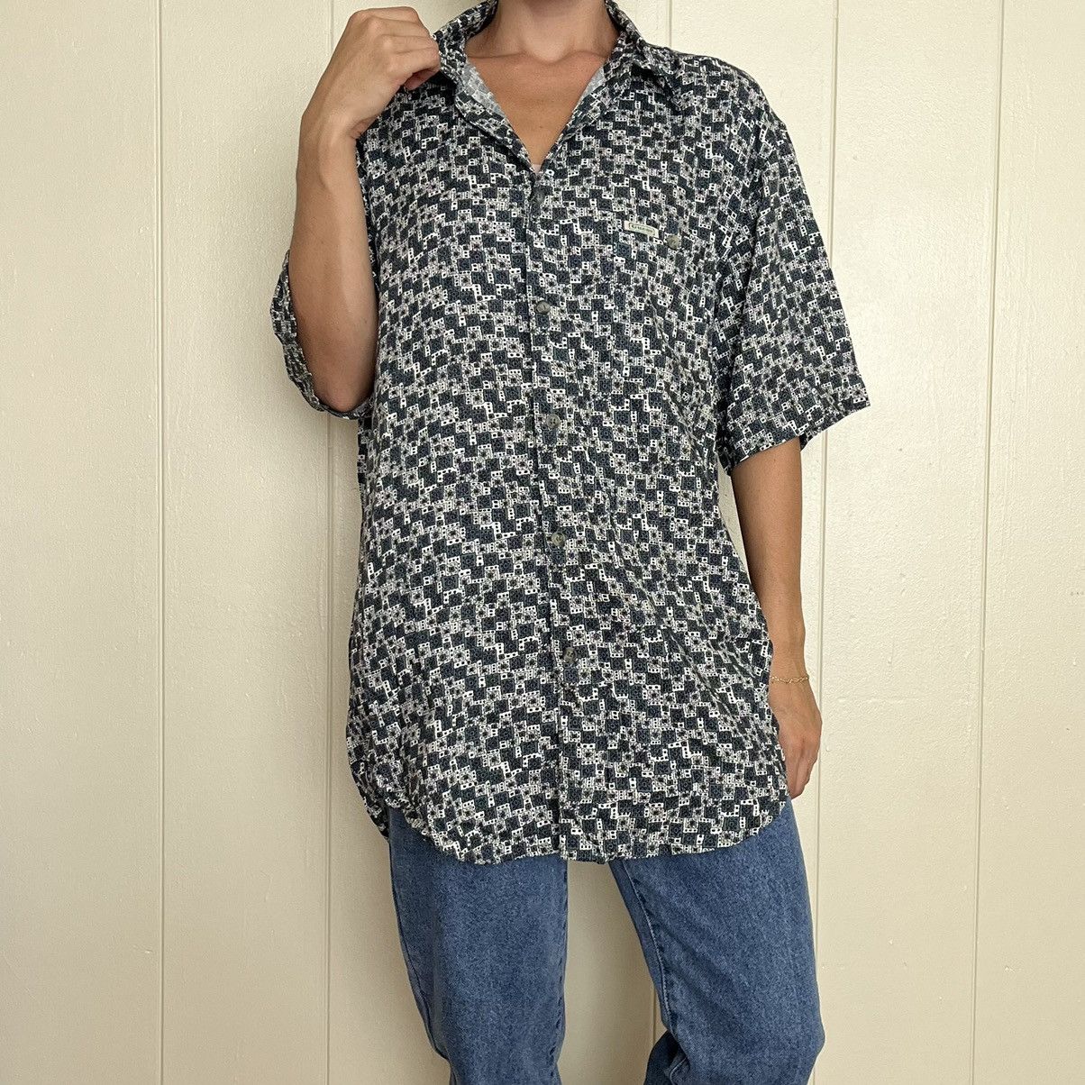Guess Vintage Guess Collard Shirt Size US L / EU 52-54 / 3 - 2 Thumbnail