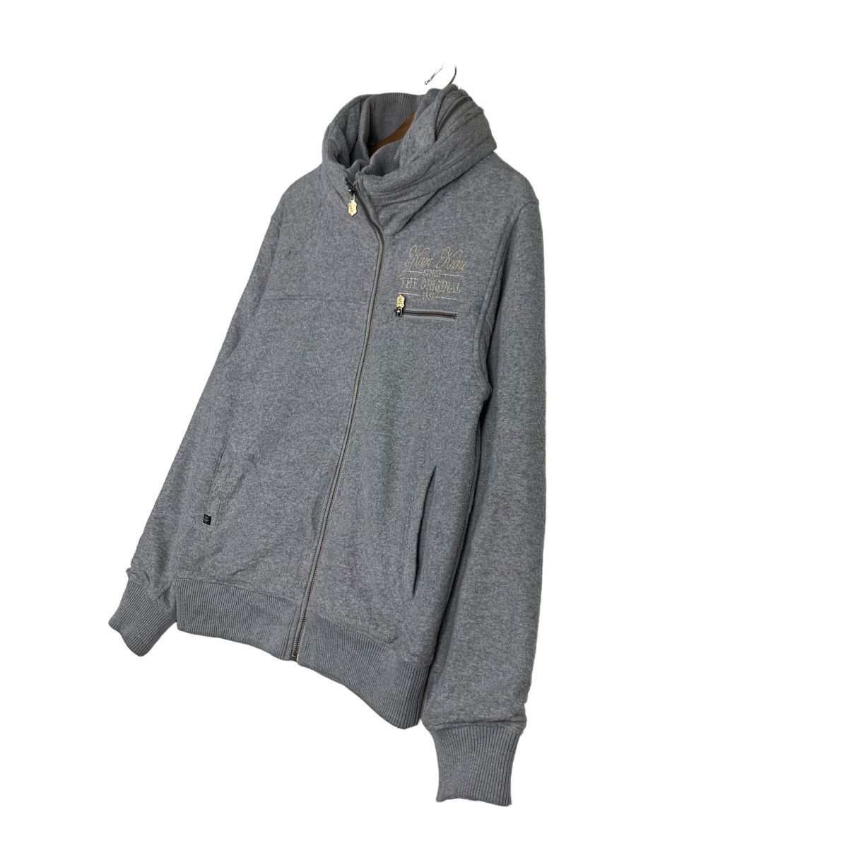 Karl Kani KARL KANI Big Logo Hooded Zipper Sweater Jacket #0148-C8 Size US M / EU 48-50 / 2 - 2 Thumbnail