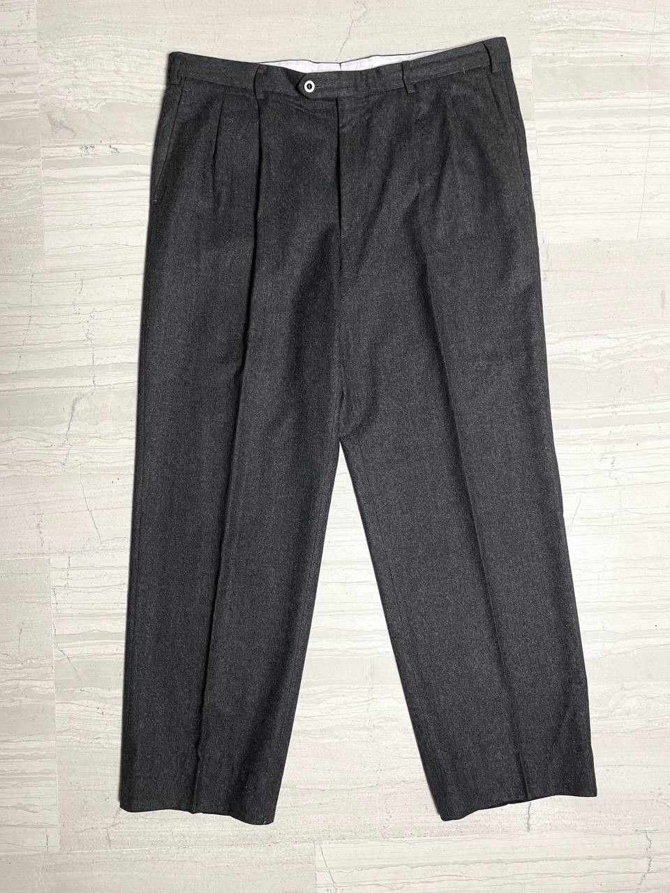Brioni Brioni Logo Classic Casual Wool Dress Suit Pants Trousers Size US 38 / EU 54 - 2 Thumbnail