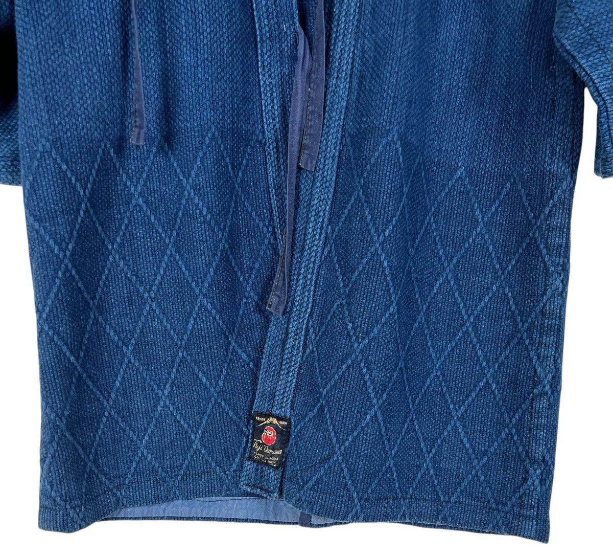 Japanese Brand Vintage Distressed Kendo Uniform Indigo Blue Kimono Jacket Size US M / EU 48-50 / 2 - 6 Thumbnail