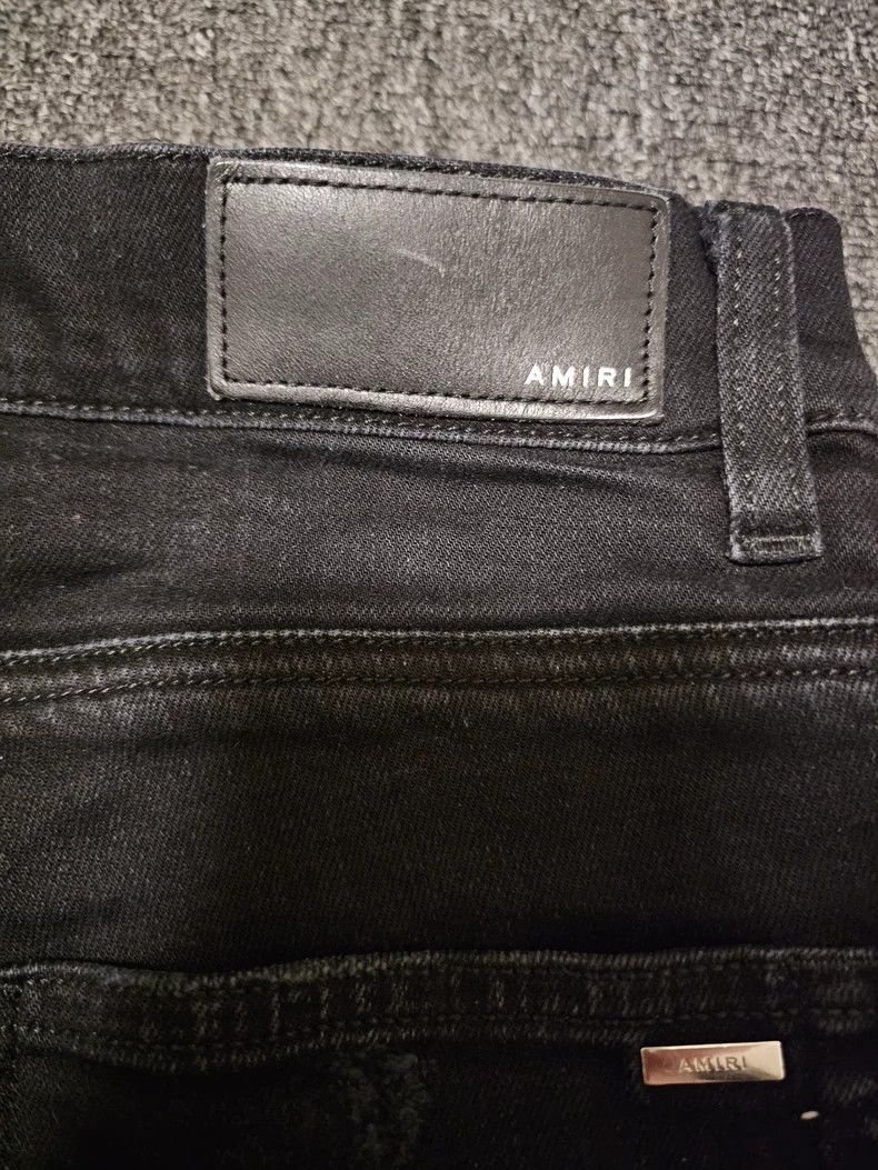 Amiri Amiri Multi-element patch stitching large damage jeans 2505 Size US 30 / EU 46 - 5 Thumbnail