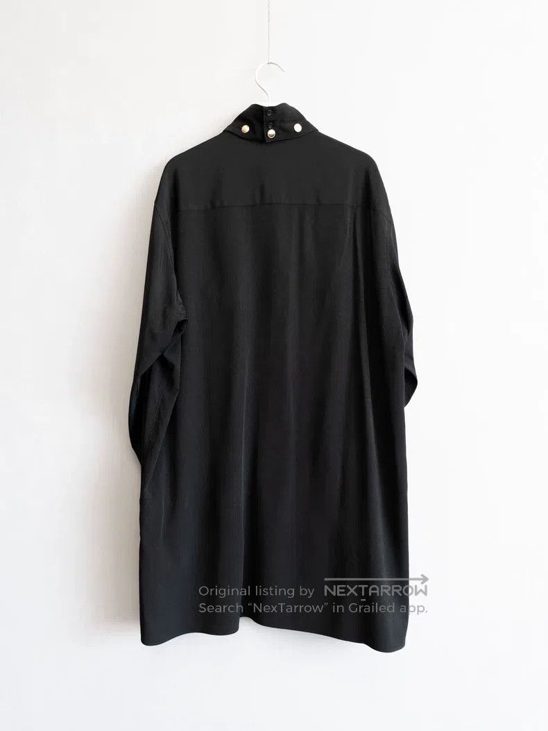Yohji Yamamoto YOHJI YAMAMOTO Double-layer collar gold button triacetate Size US XL / EU 56 / 4 - 6 Thumbnail