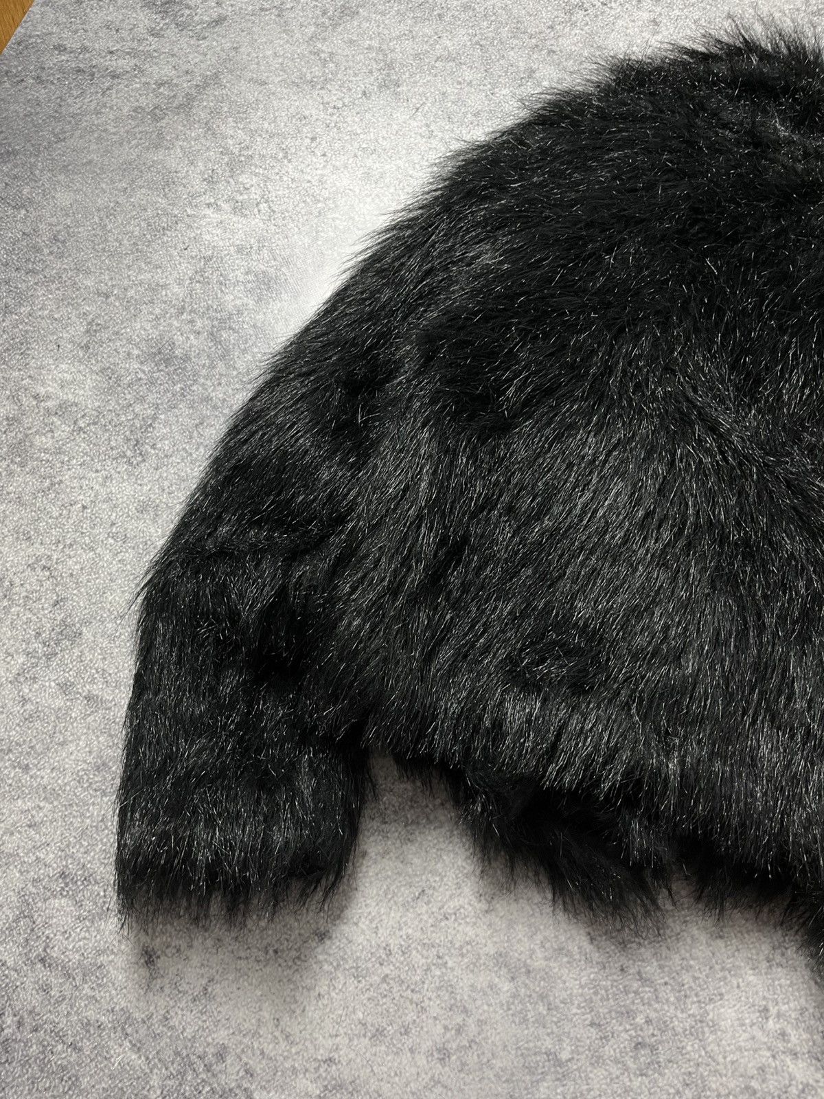 Hysteric Glamour 🔥FAUX FUR BALENCIAGA STYLE CROPPED MOHAIR BOMBER JACKET Size US S / EU 44-46 / 1 - 11 Thumbnail