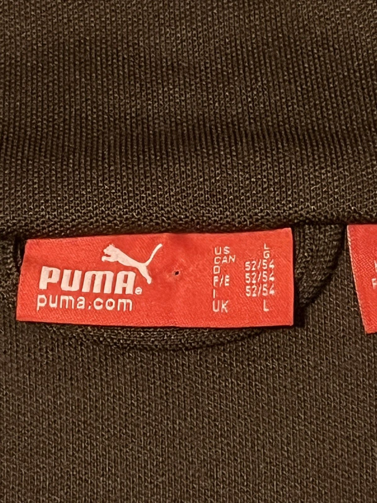 Puma Vintage Y2K Puma Full Zip Sweater Fleece Brown Large Size US L / EU 52-54 / 3 - 5 Thumbnail