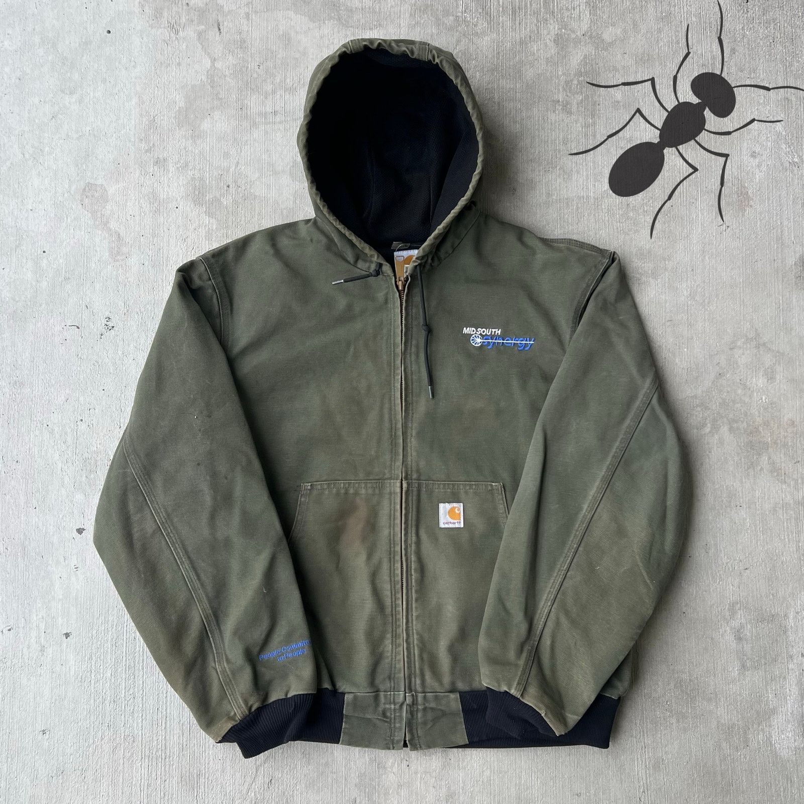 Carhartt × Stussy × Vintage Rare stussy Tommy boy records x