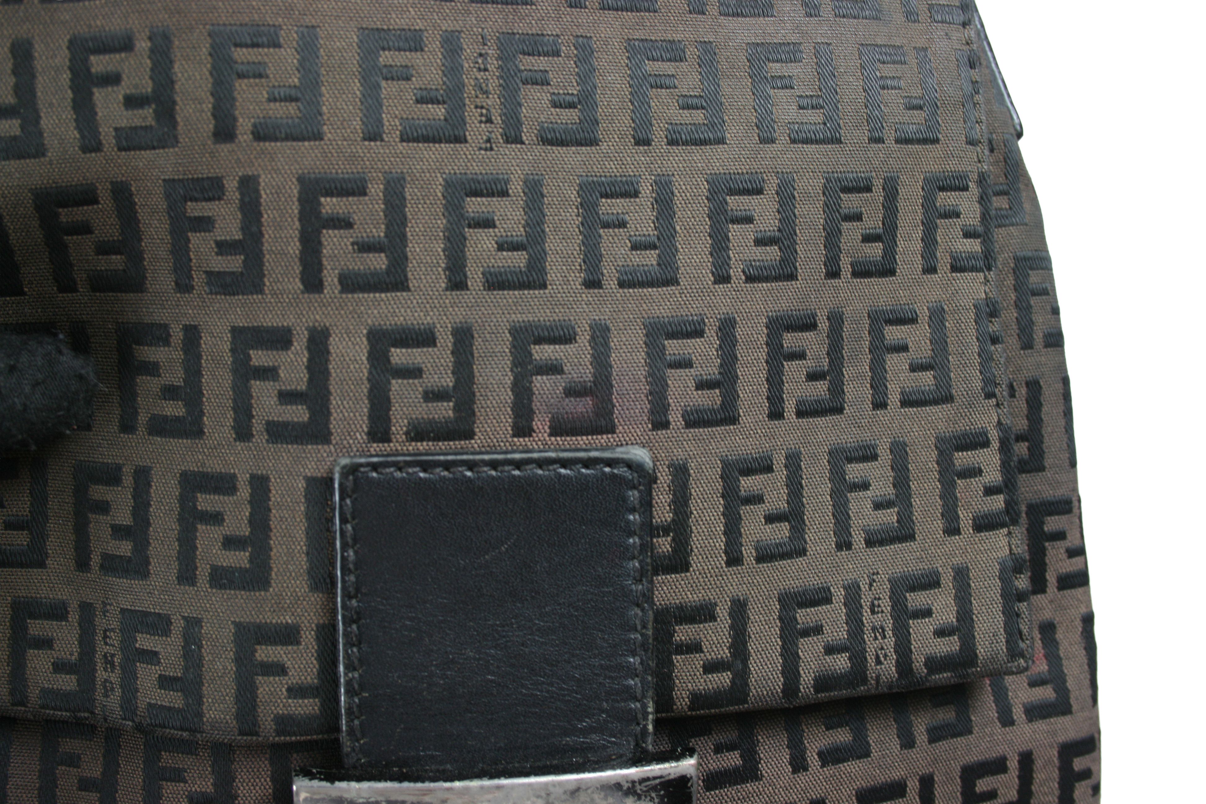 Fendi 00S Zucchino Zucca Monogram Pattern Crossbody Bag Vintage Size ONE SIZE - 9 Thumbnail
