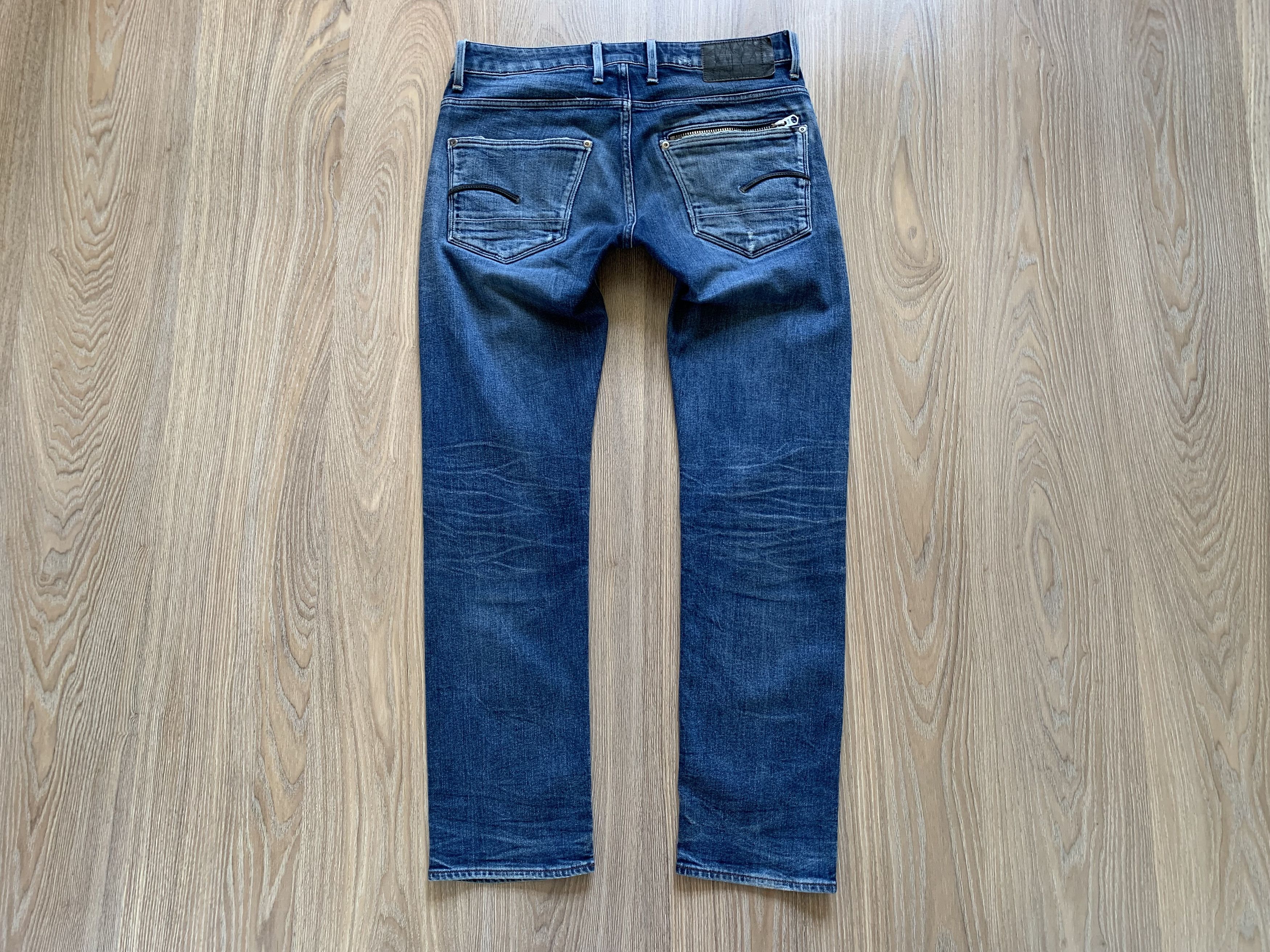G-Star G Star Raw Attacc Straight Denim Jeans Size US 33 - 3 Thumbnail