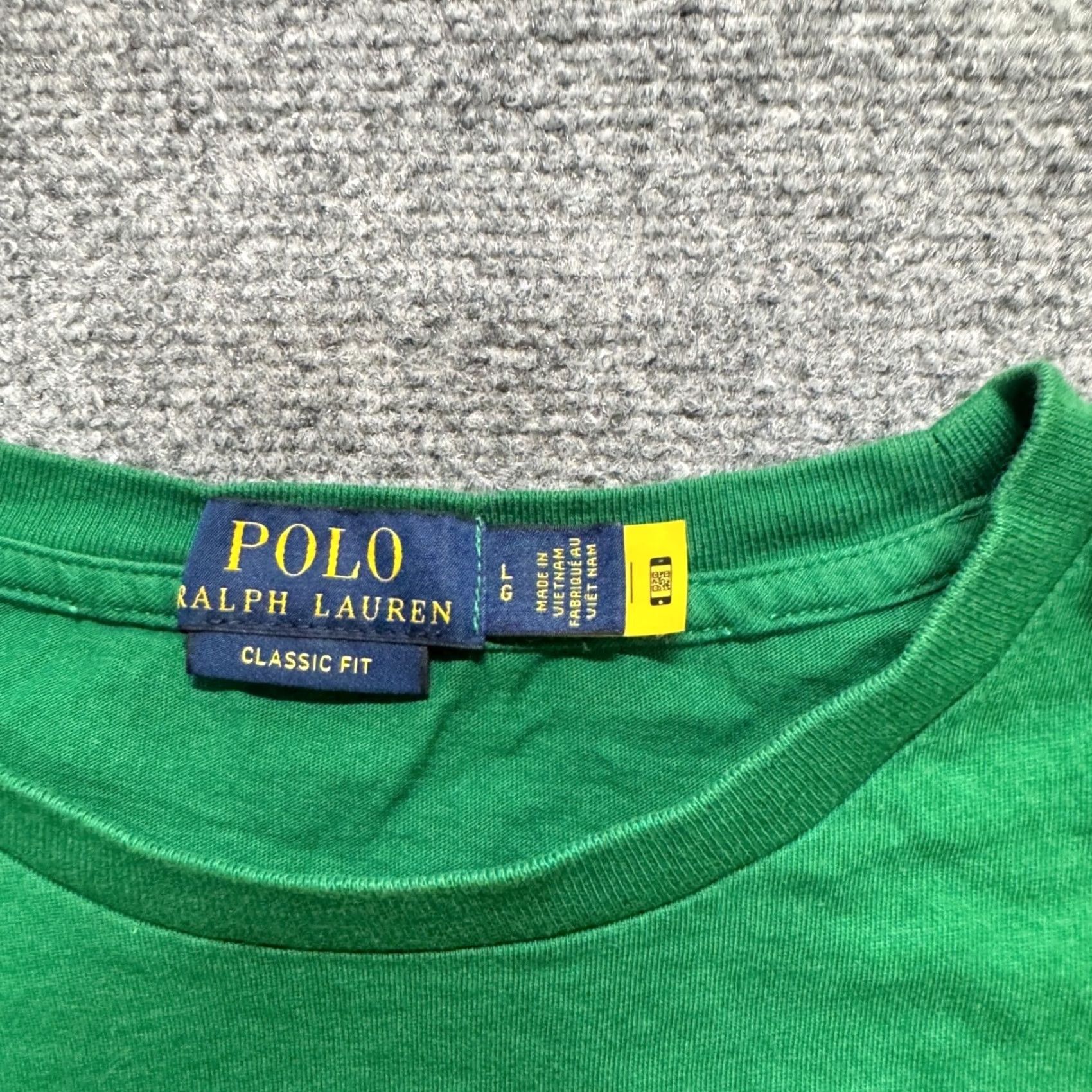 Vintage VTG Polo Shirt Men's L Green Y2K Horse Distressed Stained Regular Size US L / EU 52-54 / 3 - 2 Thumbnail