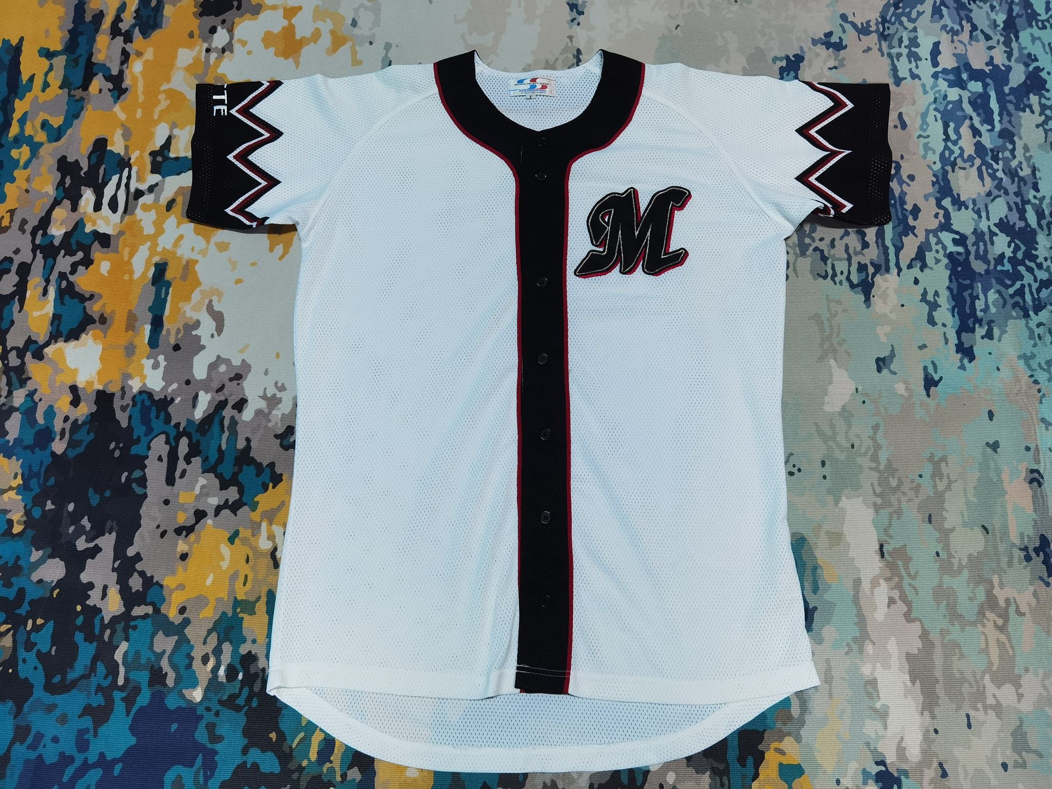 Japanese Brand × MLB × Vintage Vintage Marines CHIBA lotte XL 2428 Size US XL / EU 56 / 4 - 1 Thumbnail