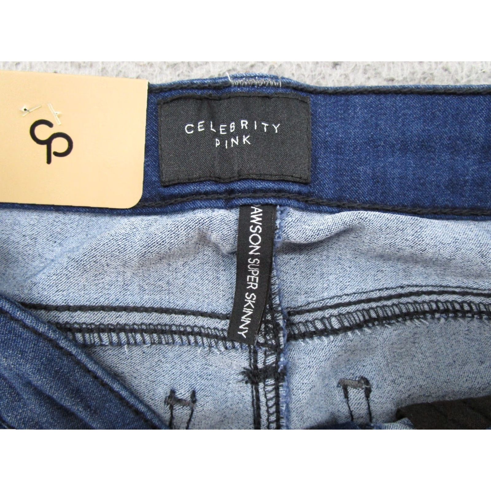 Vintage Celebrity Pink Jeans Women's Dawson Super Skinny Blue Stretch Denim SZ 3/26 NEW Size 26" / US 2 / IT 38 - 4 Thumbnail