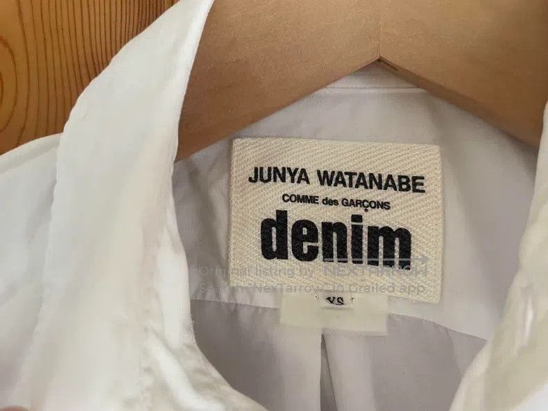 Junya Watanabe Junya Watanabe White Shirt Shift Dress Size XS / US 0-2 / IT 36-38 - 3 Thumbnail