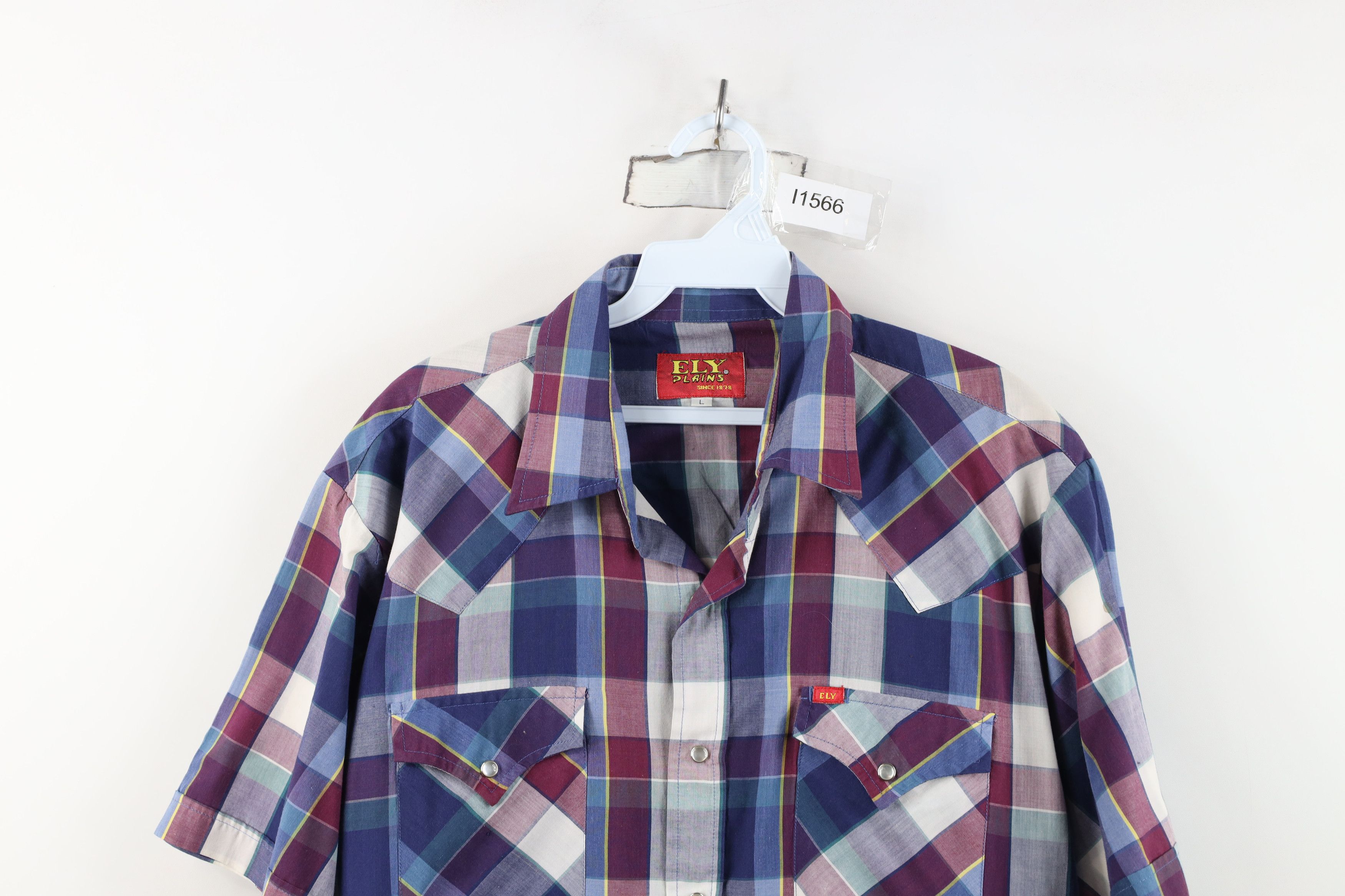 Vintage Vintage 70s 80s Streetwear Rodeo Short Sleeve Button Shirt Size US L / EU 52-54 / 3 - 2 Thumbnail