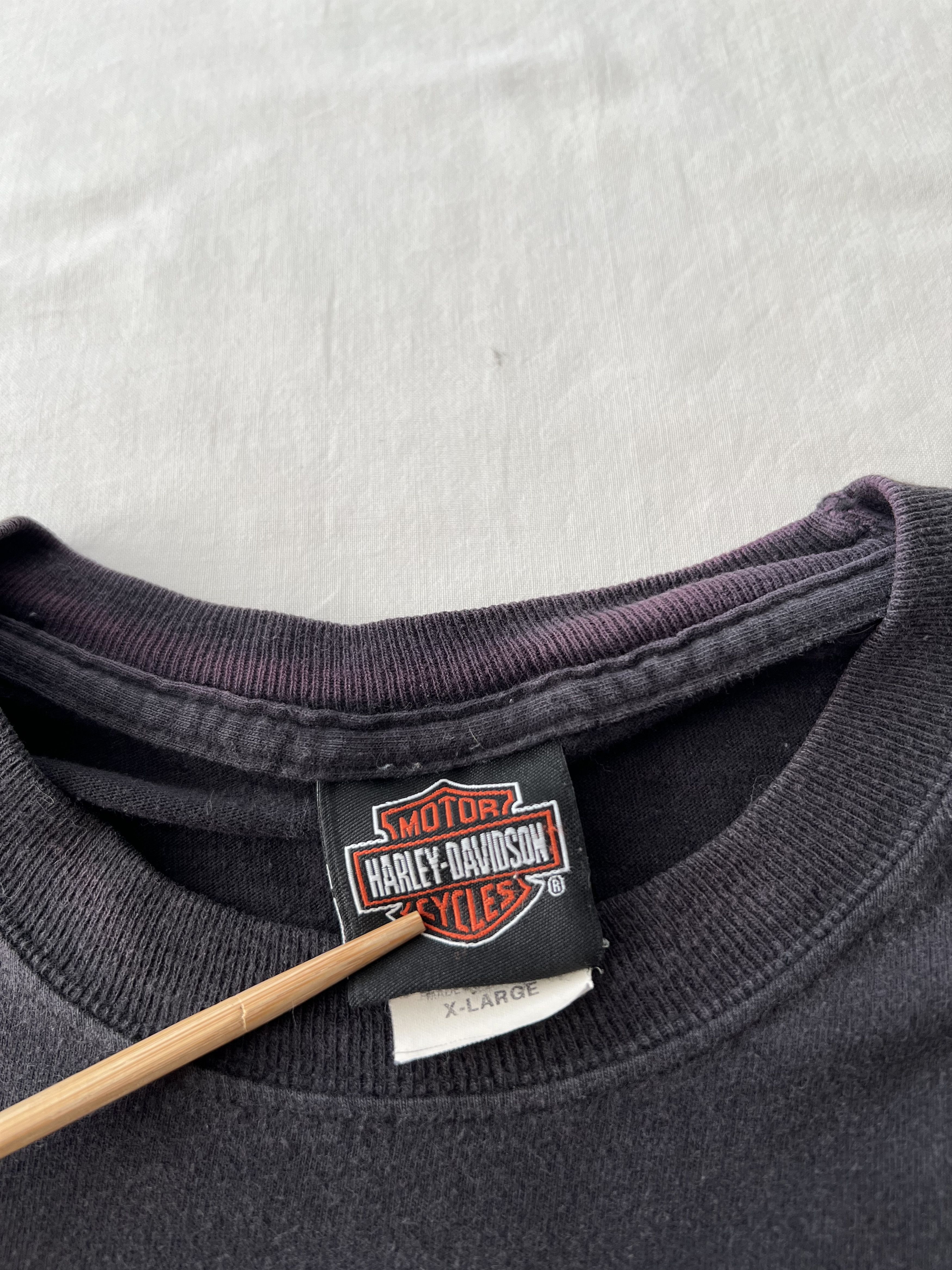Harley Davidson Vintage 2011 Harley Davidson Sexy Girl Flame Fire T-shirt Size US XL / EU 56 / 4 - 11 Thumbnail
