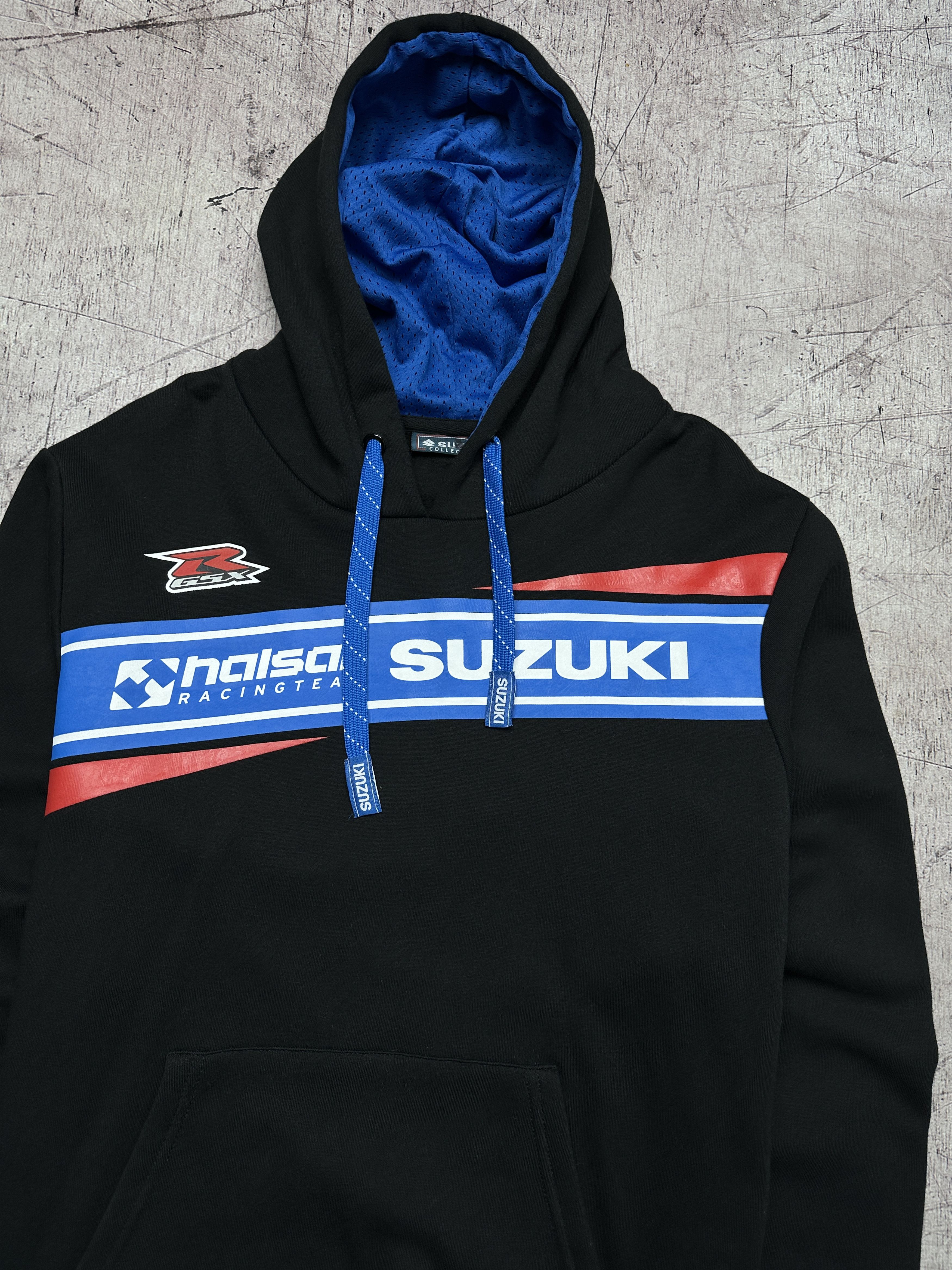 Japanese Brand Suzuki Racing Team Mens Hoodie Size US XL / EU 56 / 4 - 2 Thumbnail