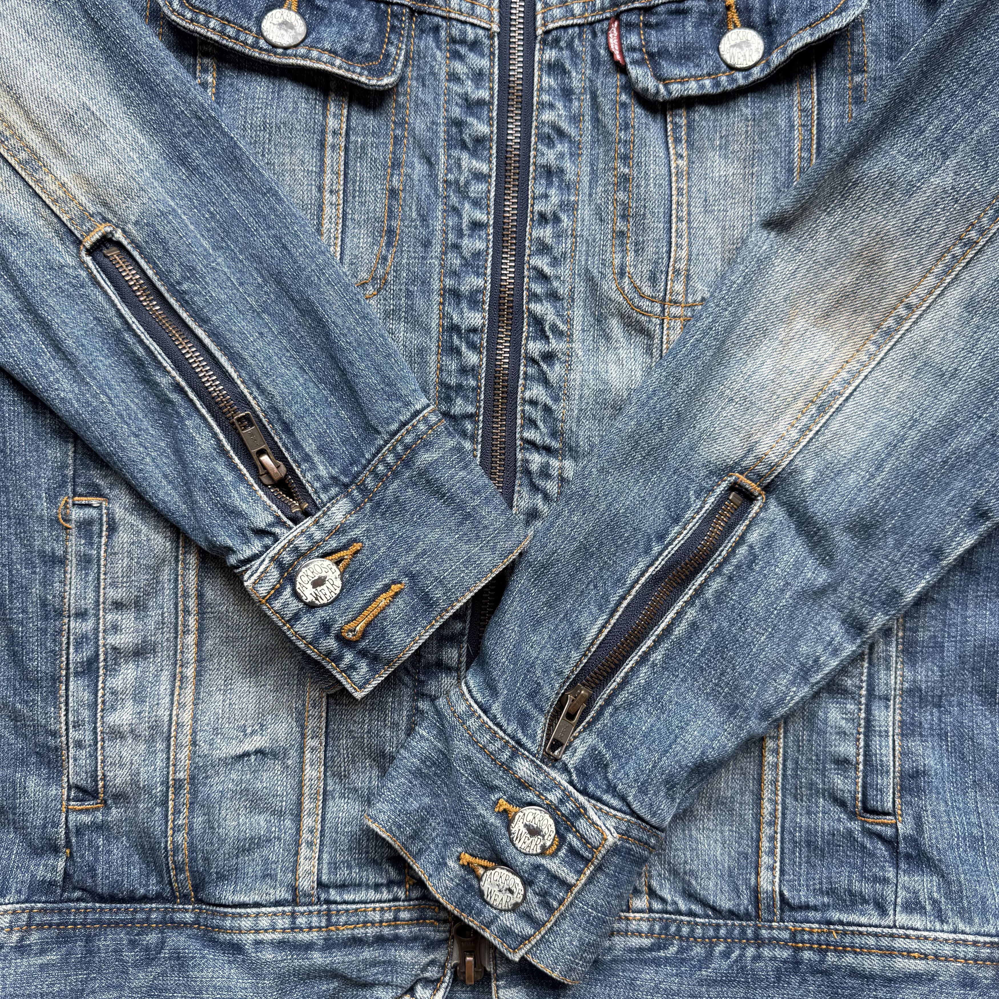 If Six Was Nine Jackrose Archive Denim Jacket Size US XL / EU 56 / 4 - 5 Thumbnail