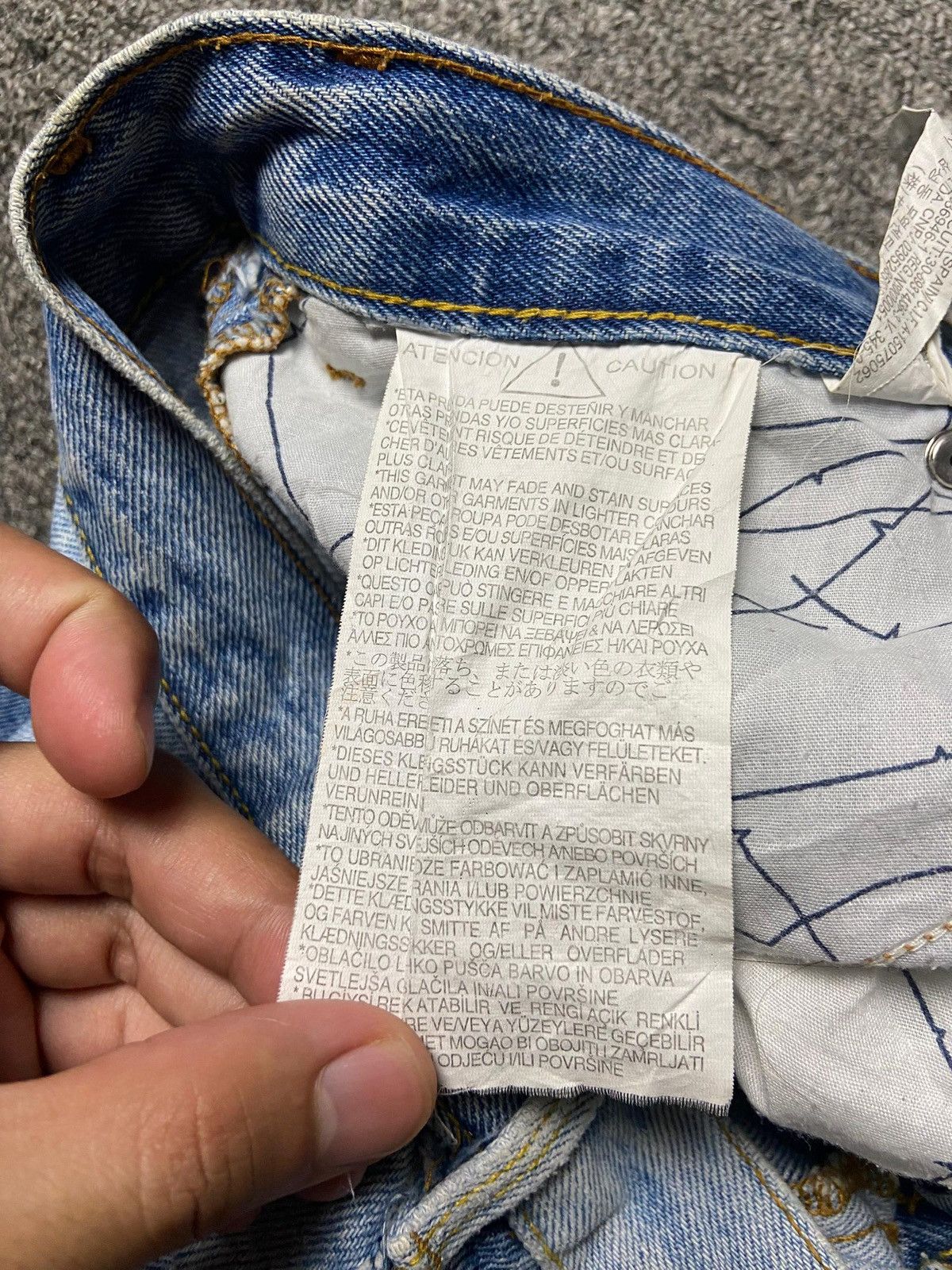 Zara Zara TRF IX’D Makers Two Tone Jeans Skirts (165) Size 32" / US 10 / IT 46 - 5 Thumbnail