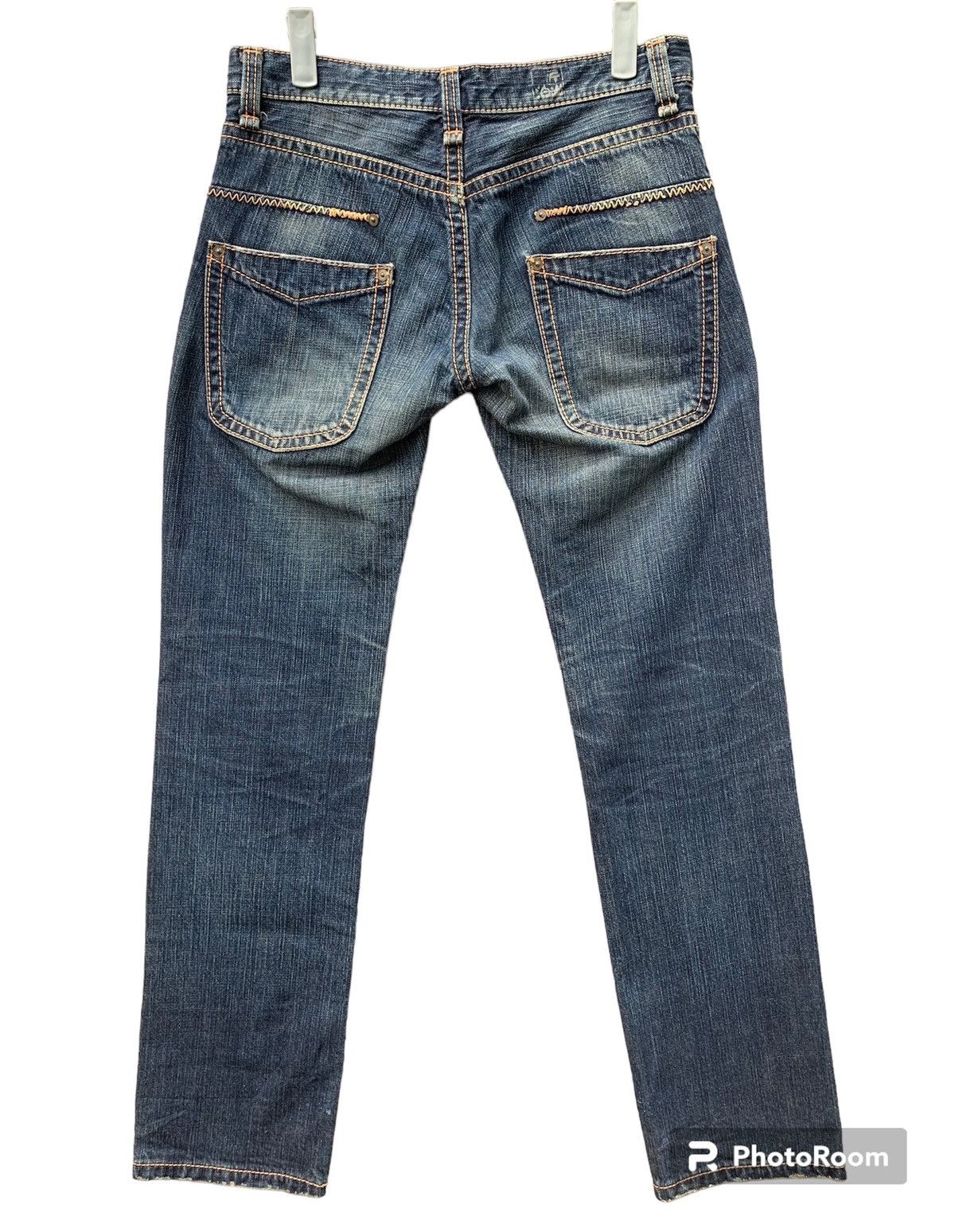 Vintage Keiji Itakura Japanese Designer Denim Pants Size US 30 / EU 46 - 2 Thumbnail